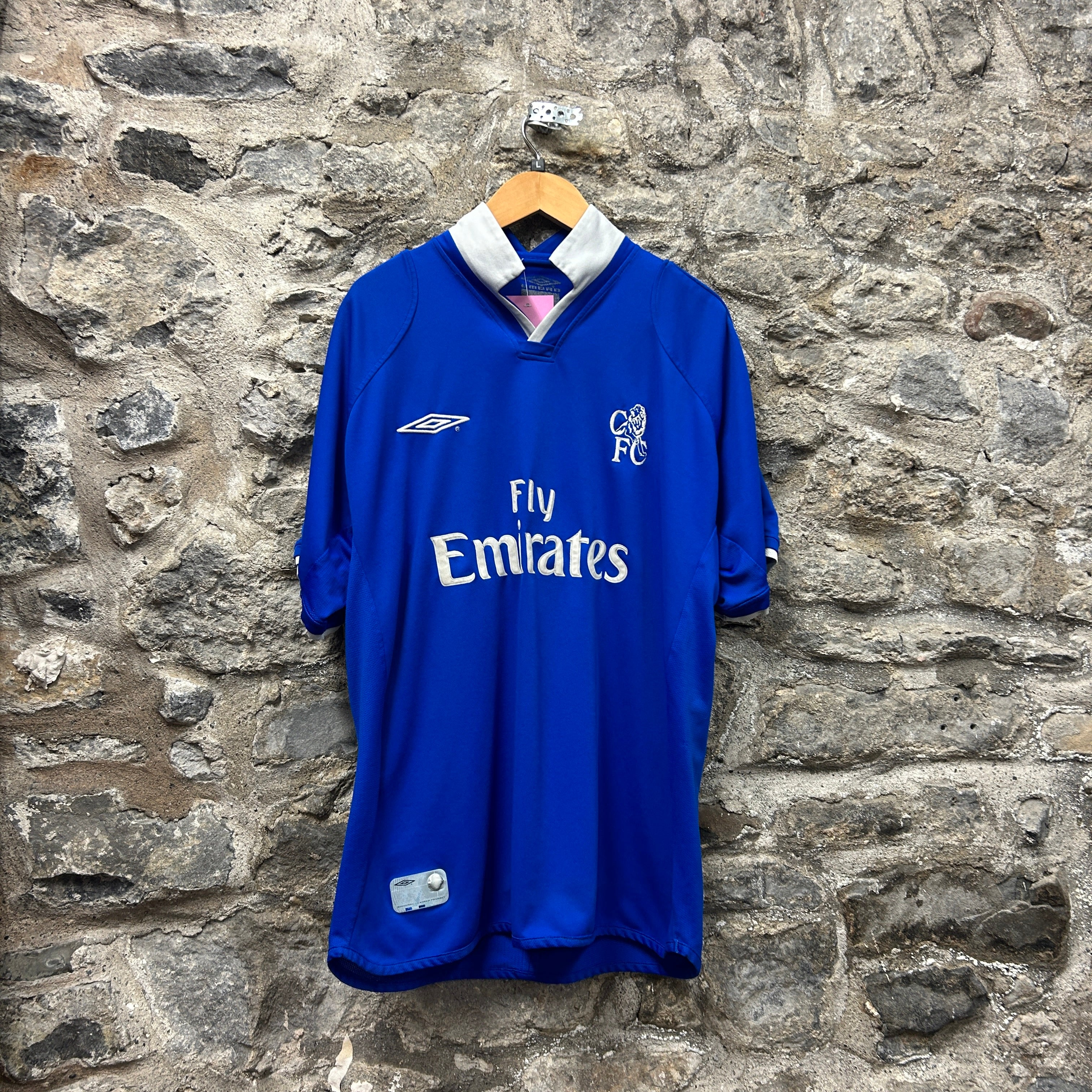 Vintage Chelsea 2001-2003 Umbro Football Shirt