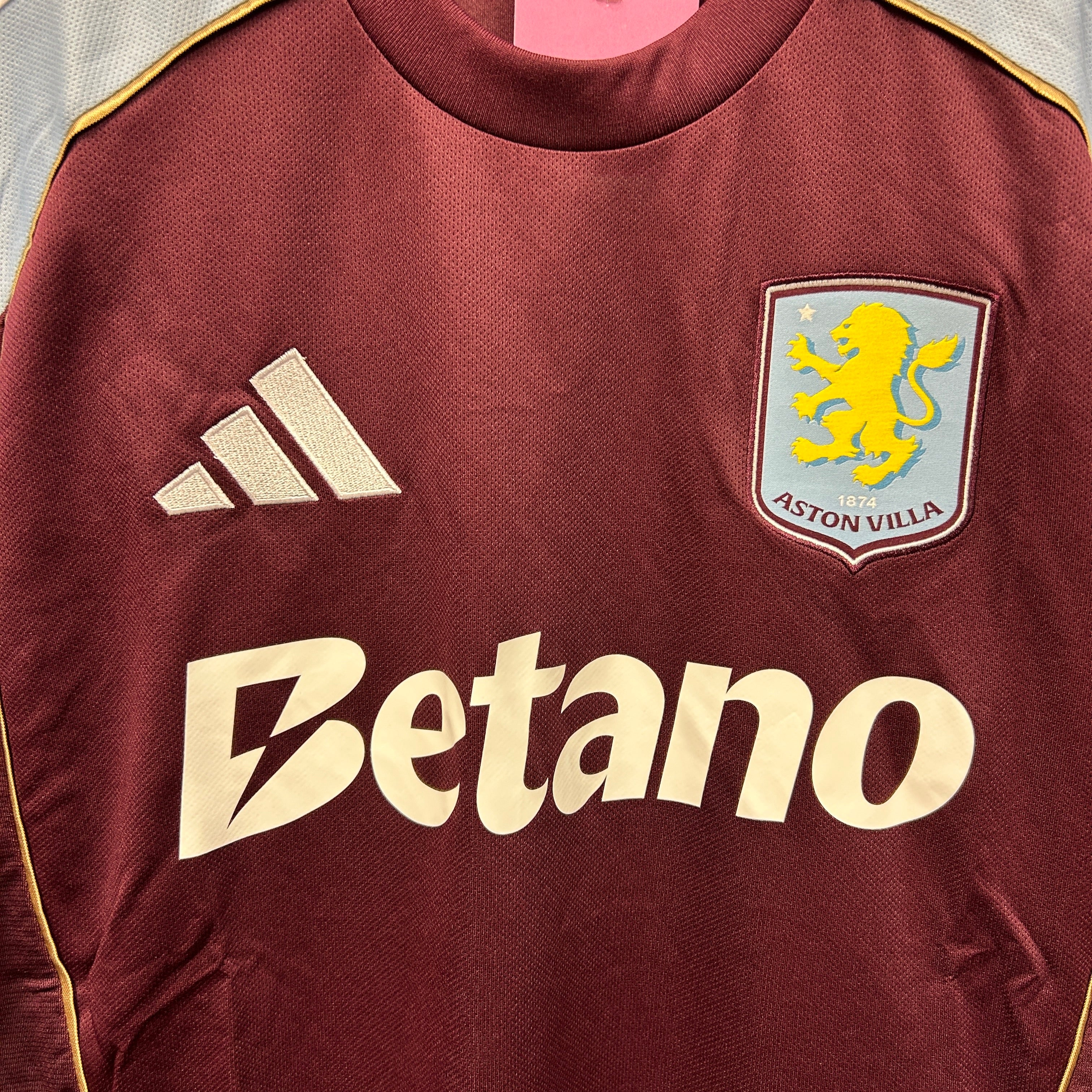 Aston Villa 20204/2025 Adidas Football Shirt