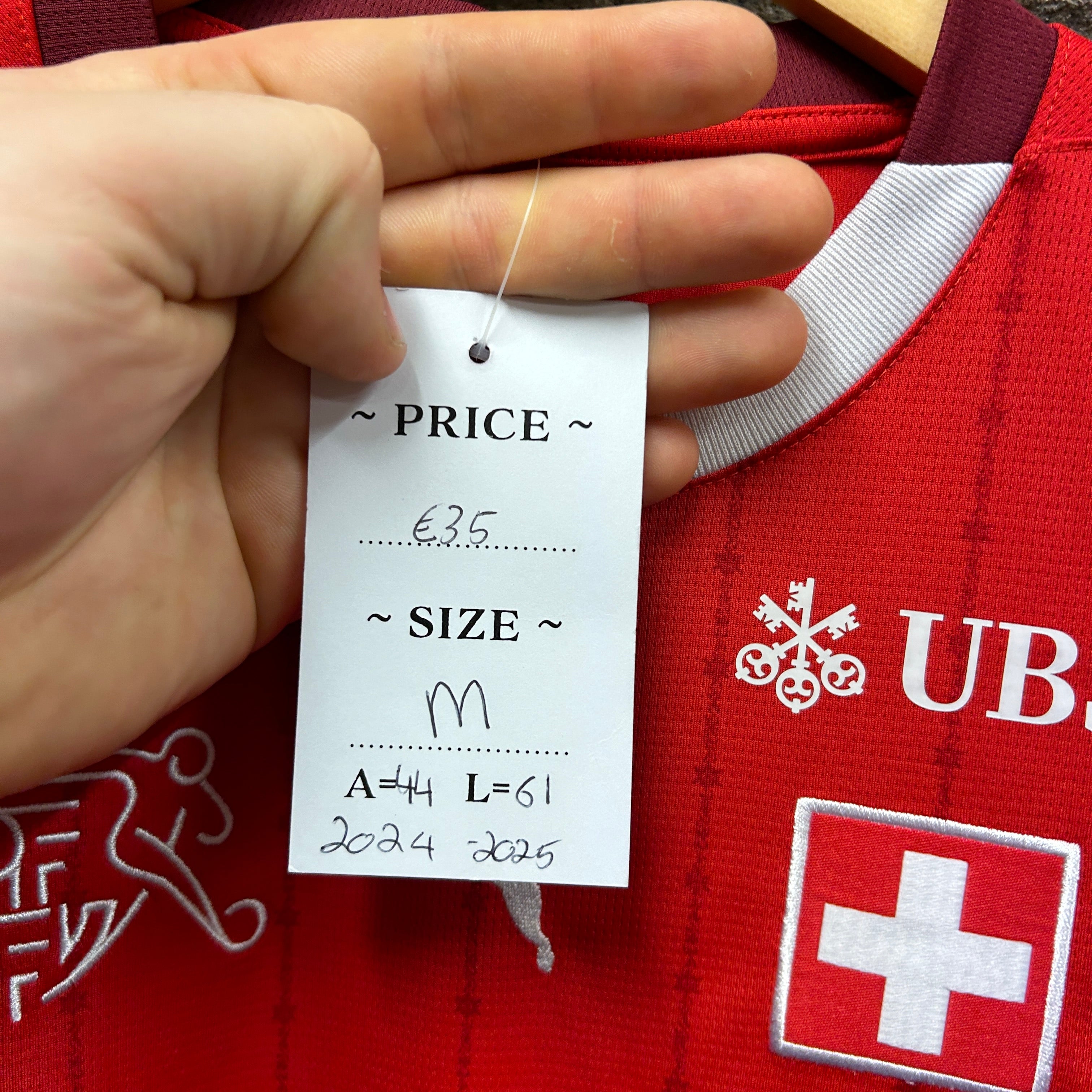 Switzerland 2024/2025 Puma Football Shirt