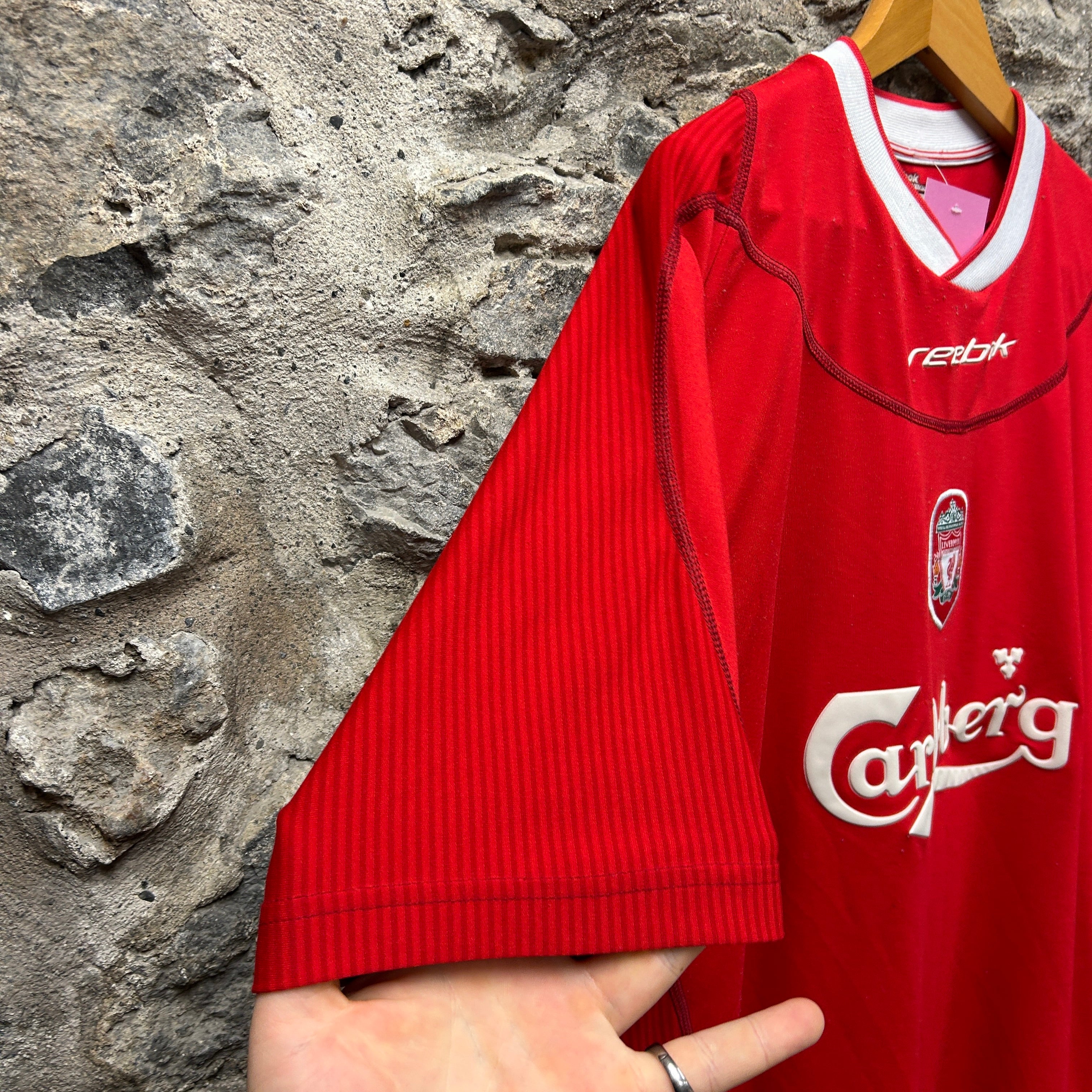 Liverpool 2002/2004 Harry Kewell Reebok Football Shirt