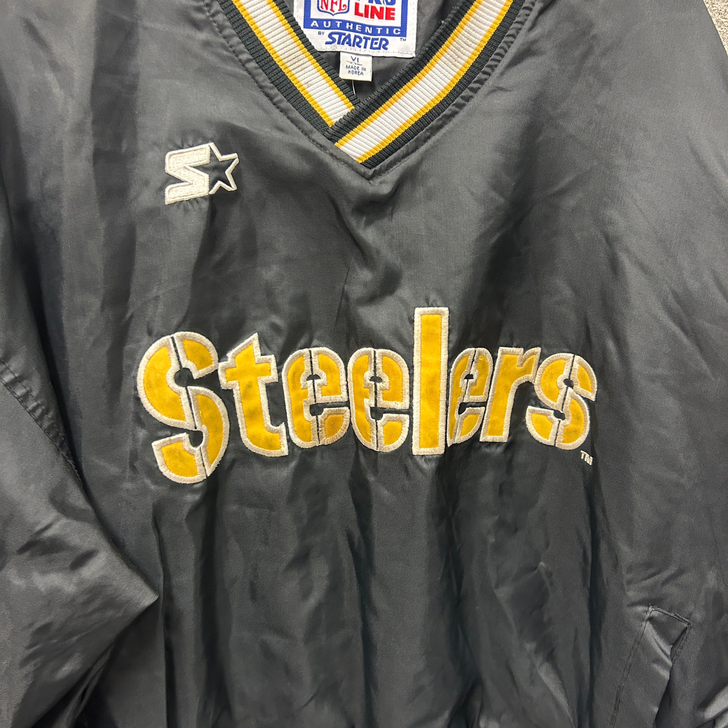 Vintage Steelers Starter Windbreaker Jacket