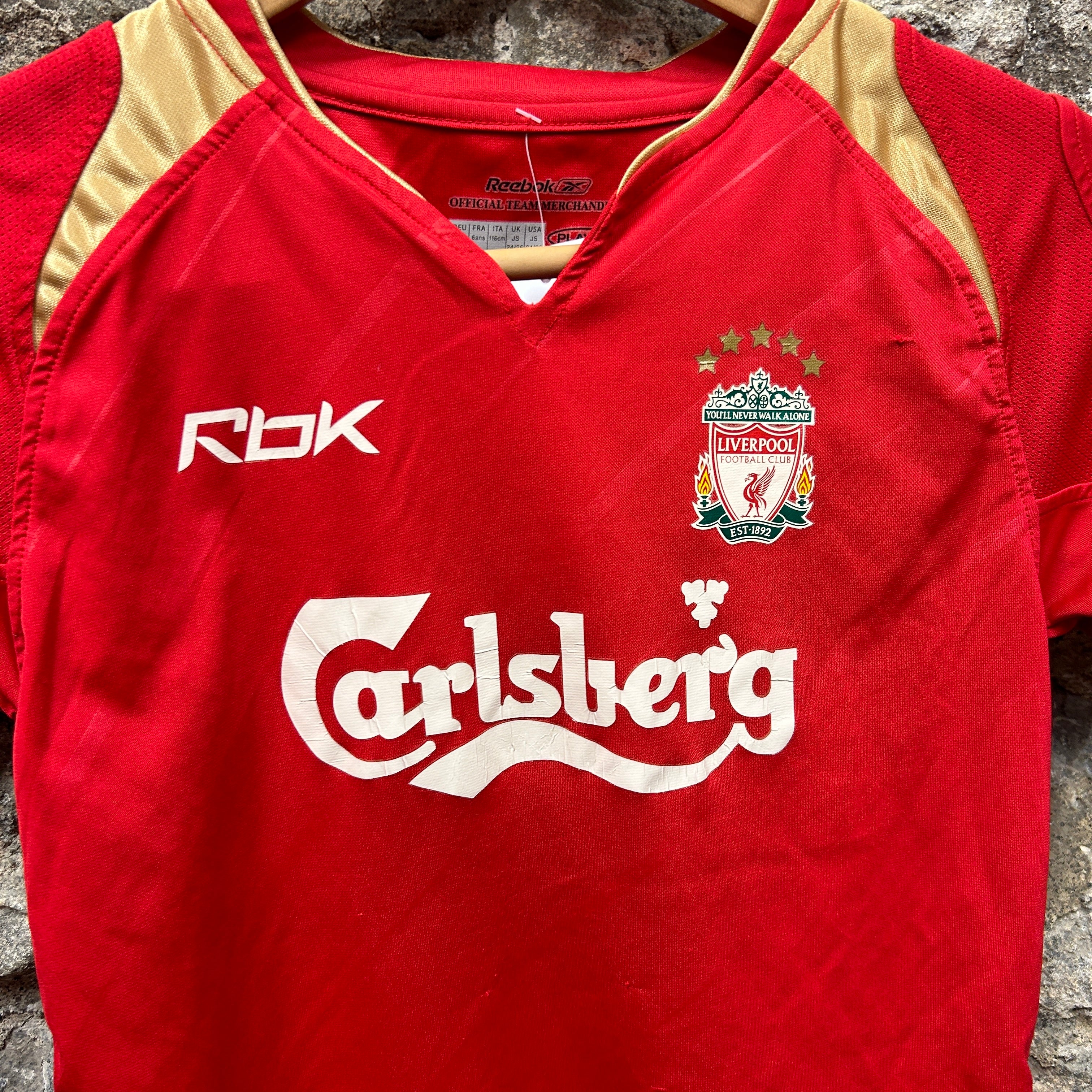 Liverpool Reebok Football Jersey