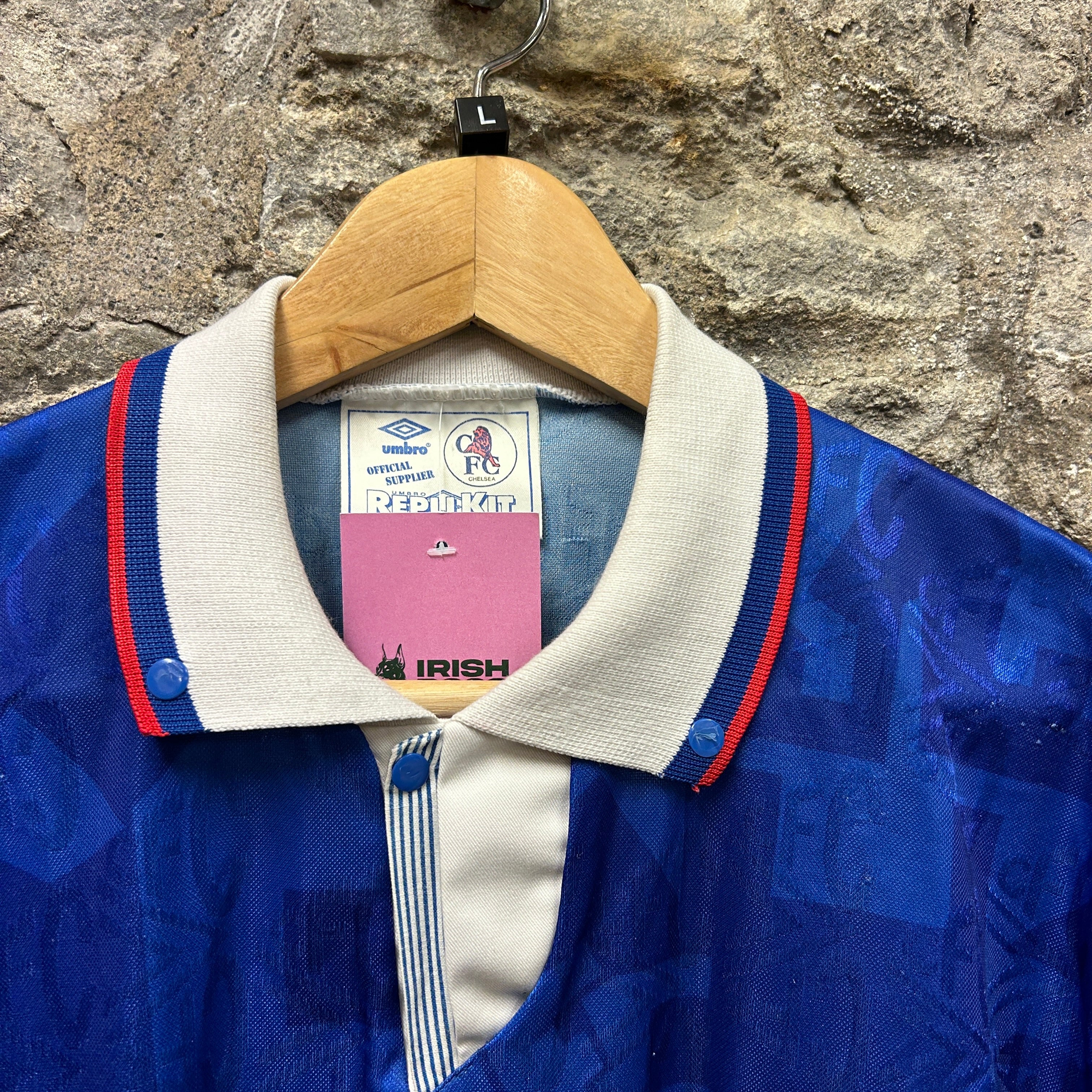 Vintage Chelsea - 1991/1993Umbro Football Shirt