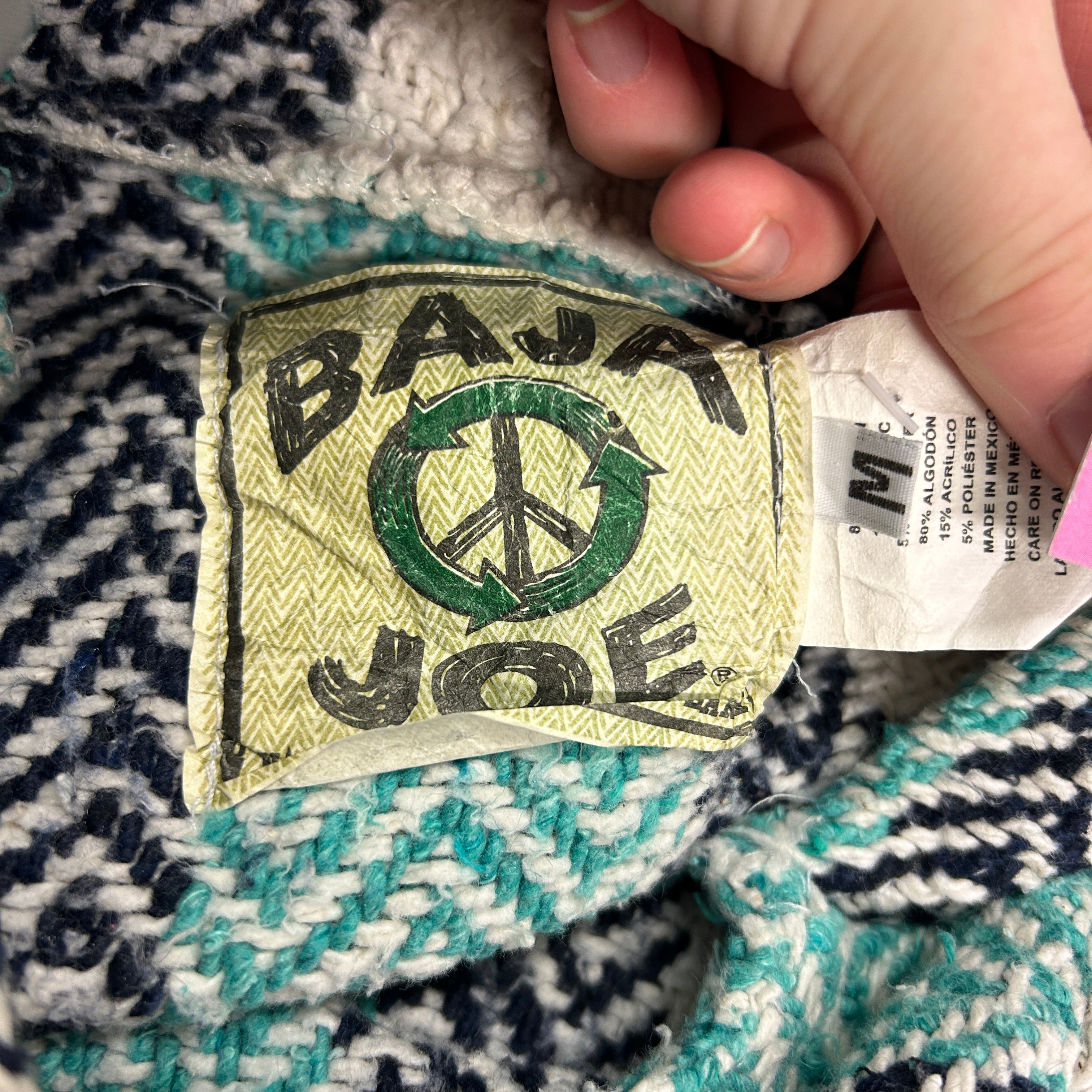 Vintage Baja Joe Baja Hoodie