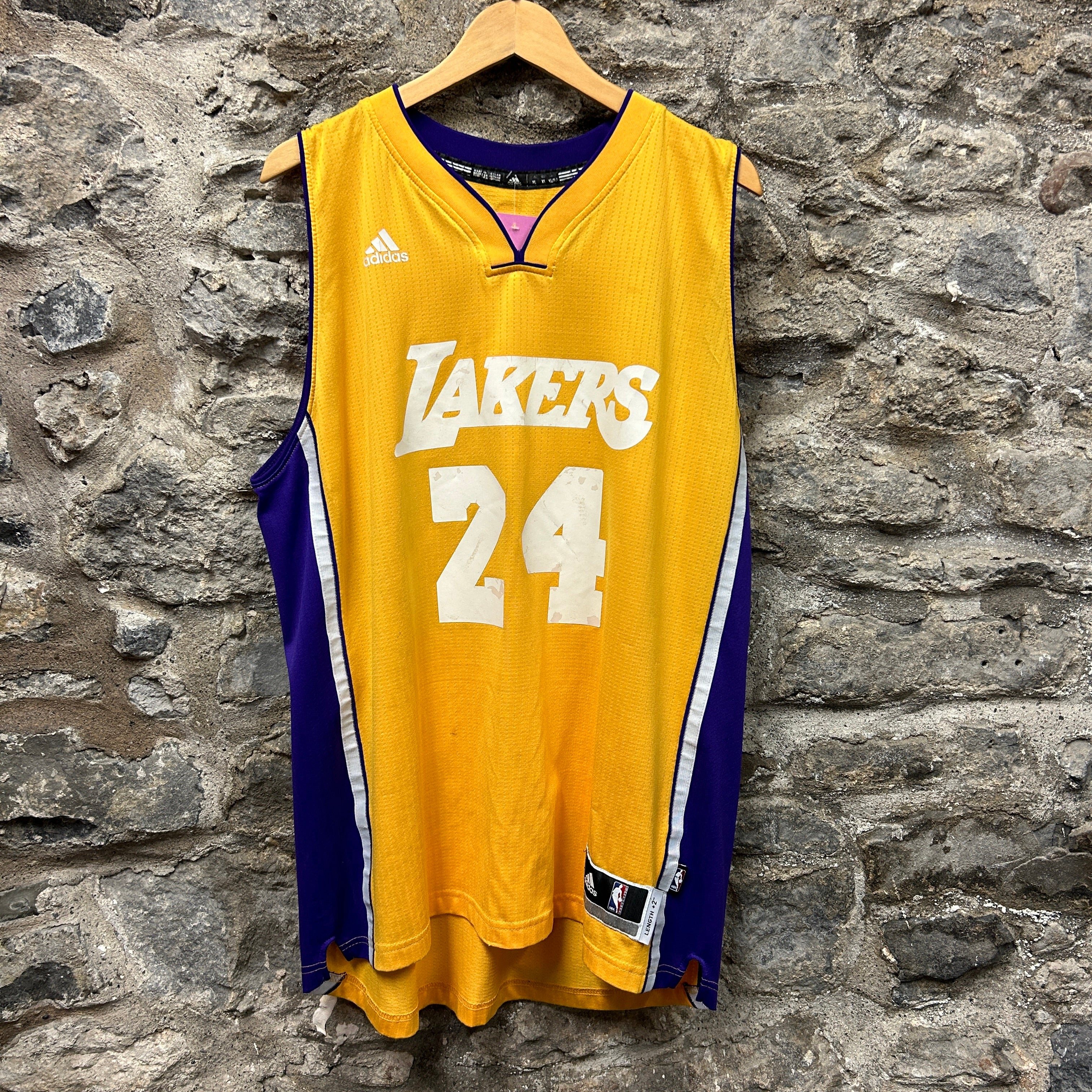 Kobe Bryant LA Lakers Adidas Basketball Jersey