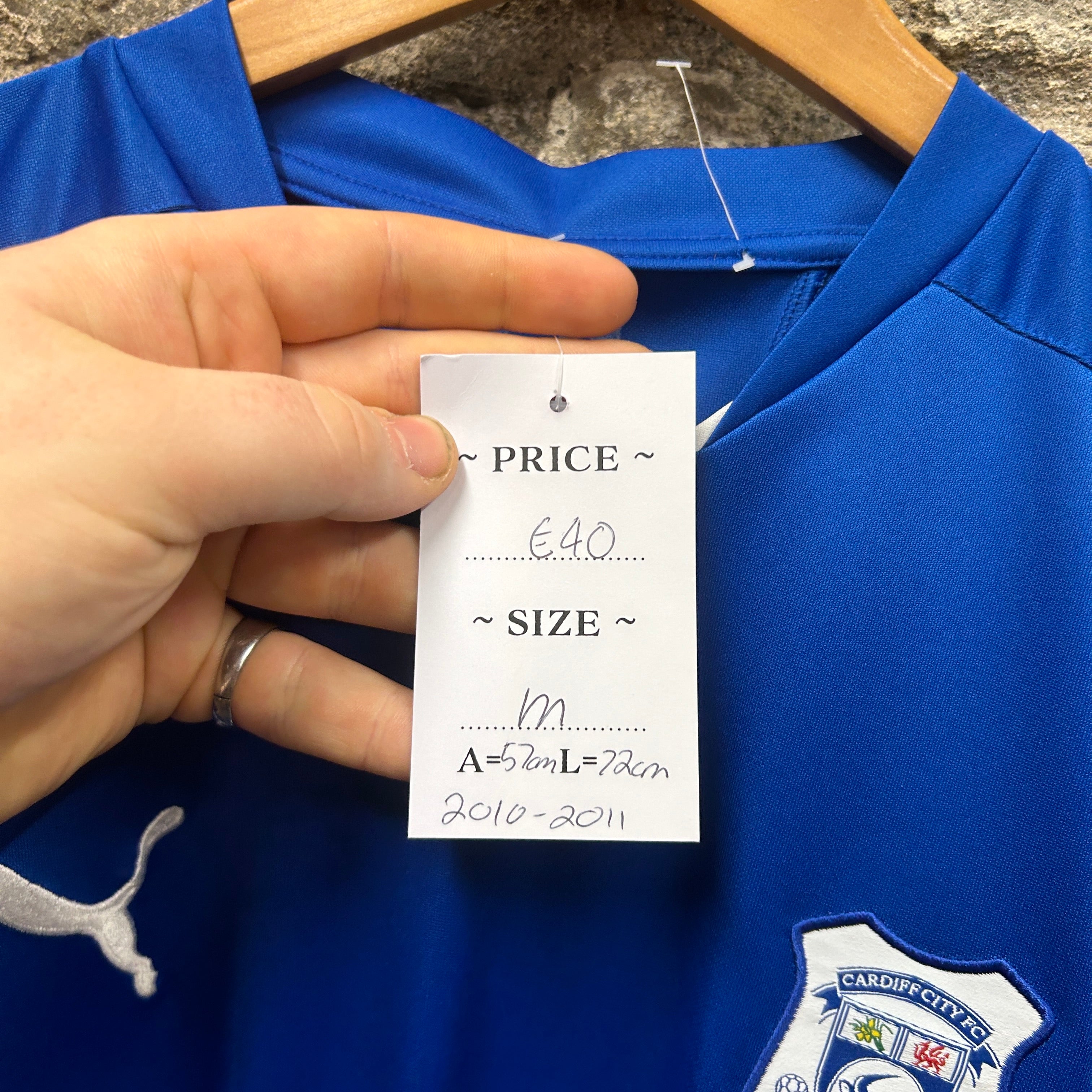 Cardiff city 2010/2011Puma Football Shirt