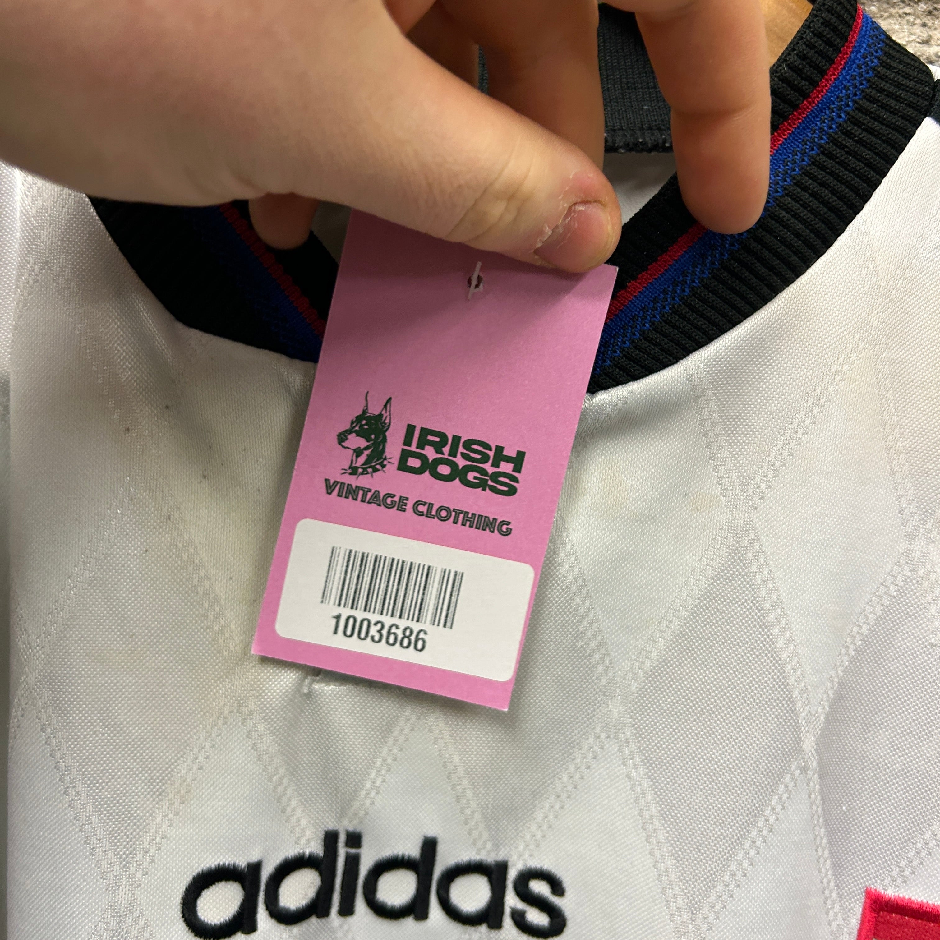 Vintage Bayern Munich 1996/1998 Adidas Football Shirt