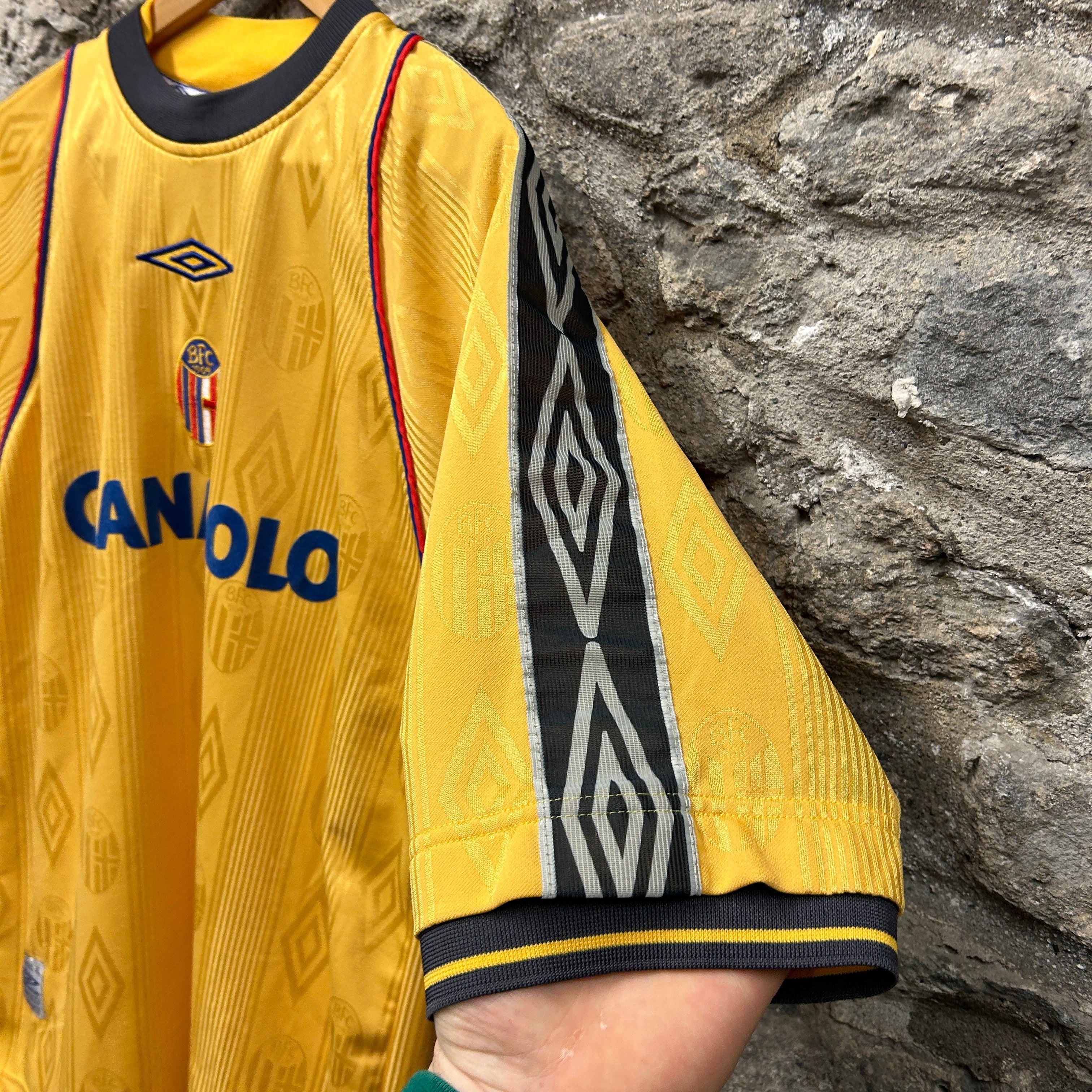 Vintage Bologna FC Umbro Football Shirt