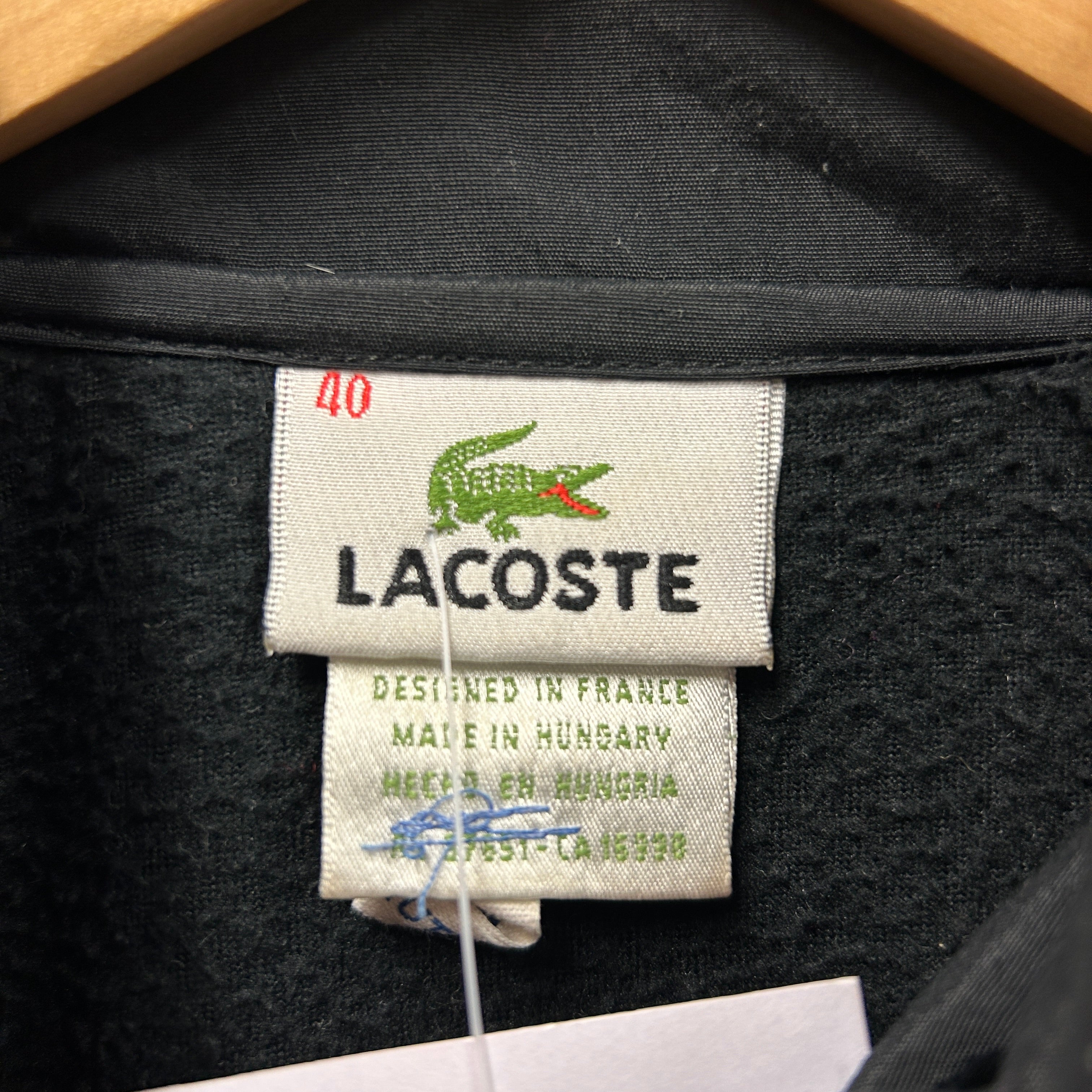 Lacoste Fleece Track Jacket