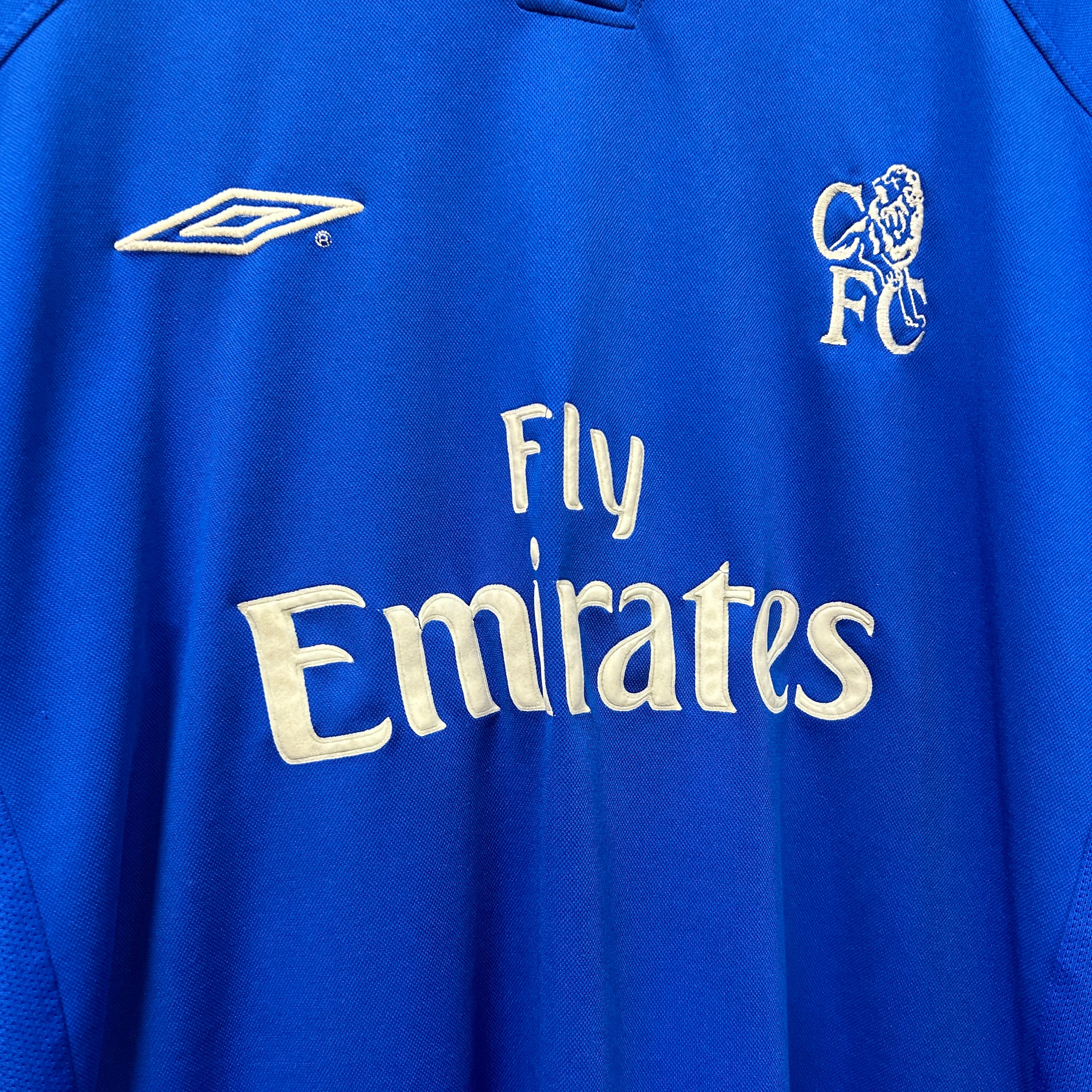 Vintage Chelsea 2001-2003 Umbro Football Shirt