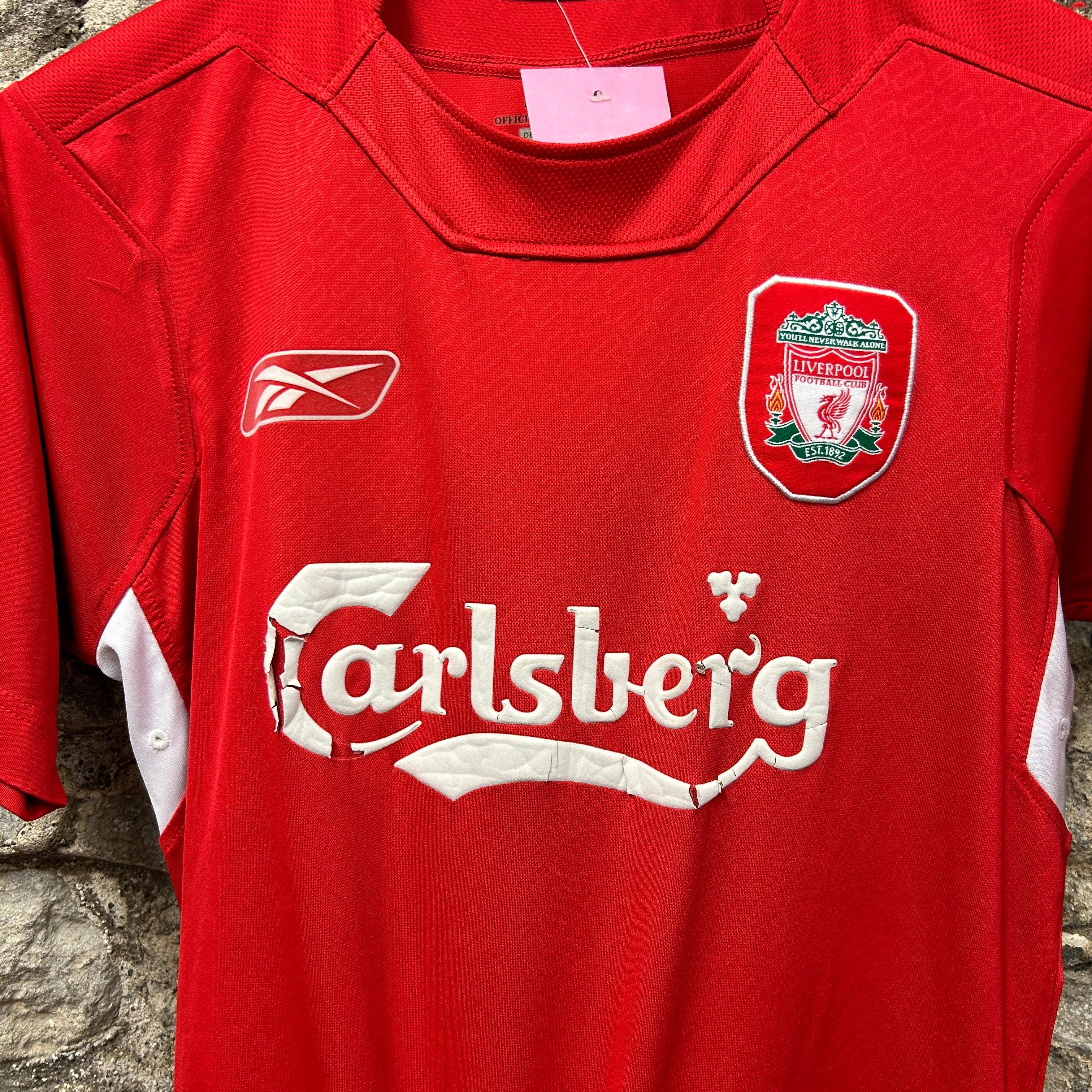Liverpool Gerrard 2004/2005 Reebok Football Shirt