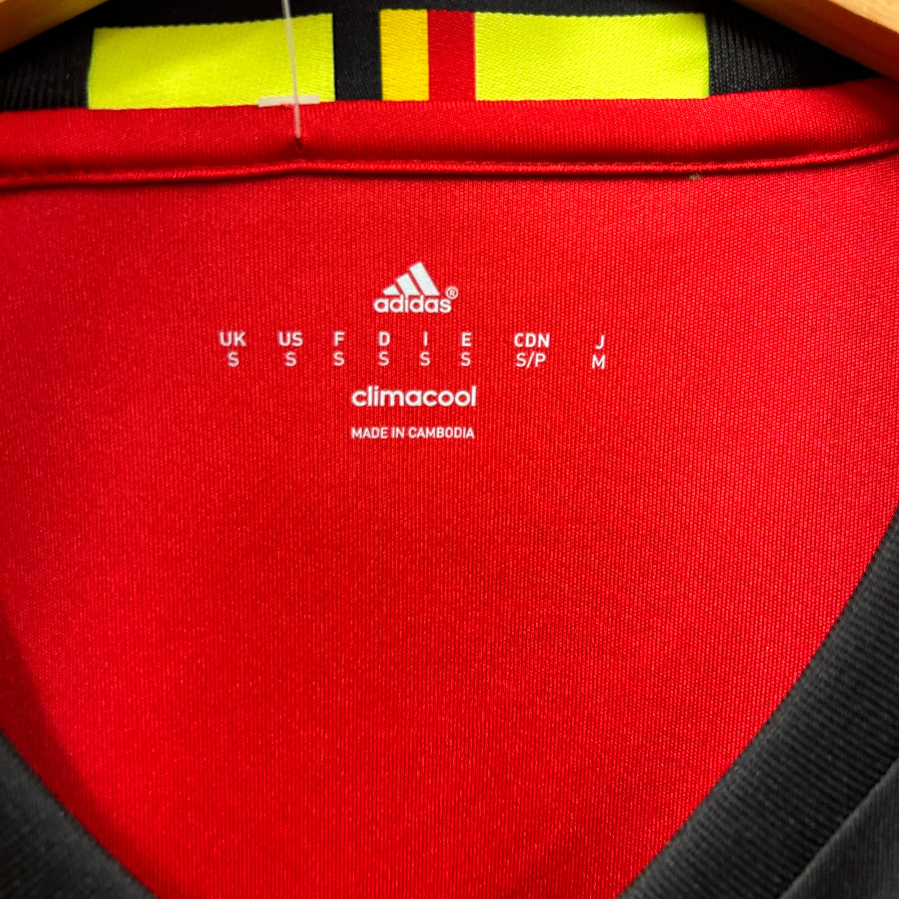 Belgium Adidas Football Shirt