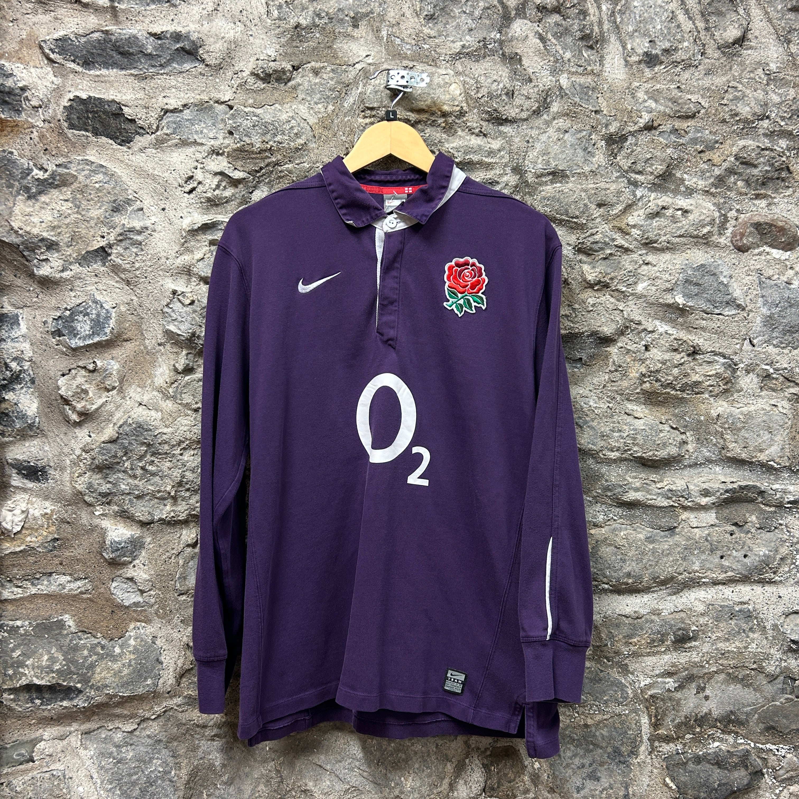 Nike England Rugby Shirt 2009- 2010