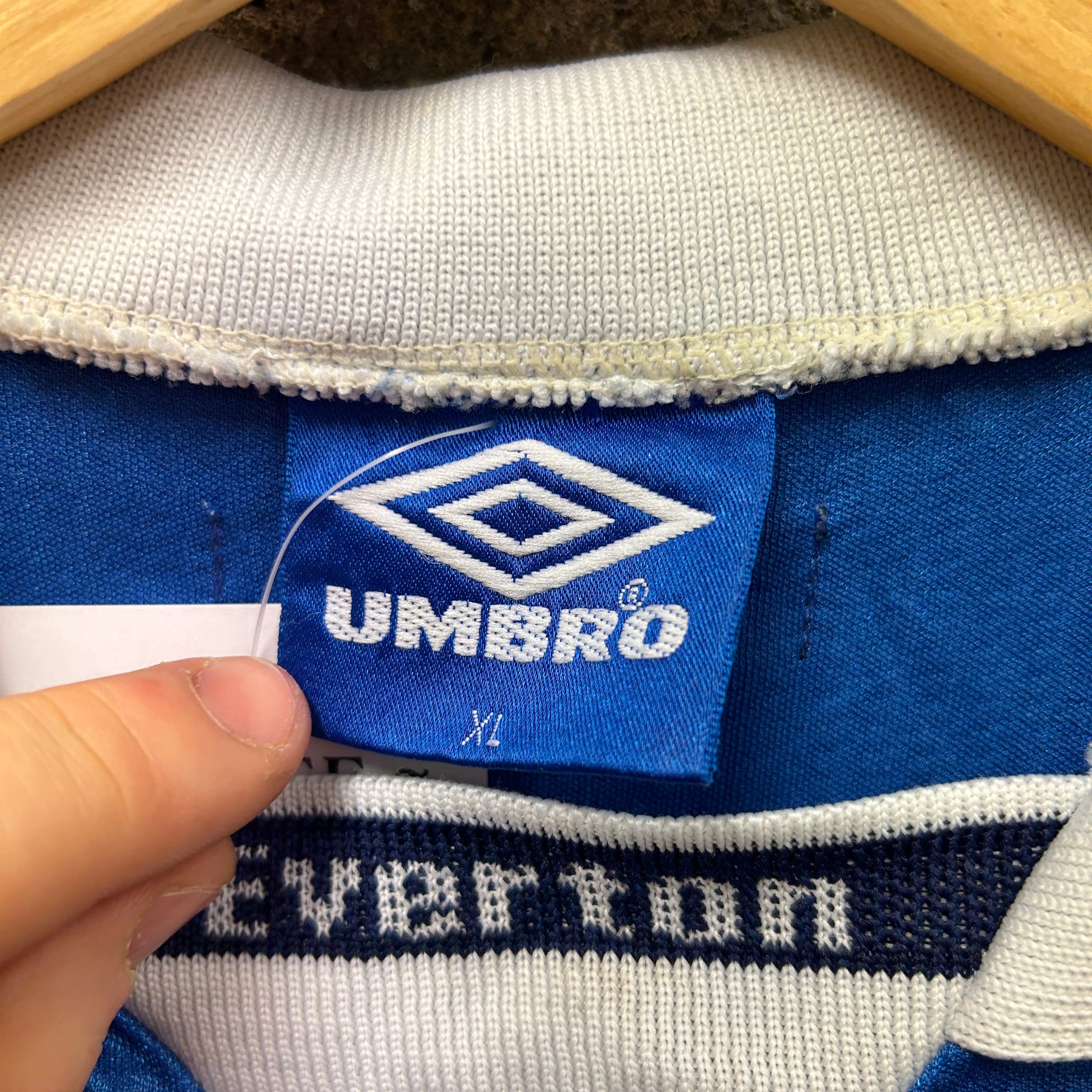 Everton Cadamarteri 1997-1998 Umbro Football Shirt