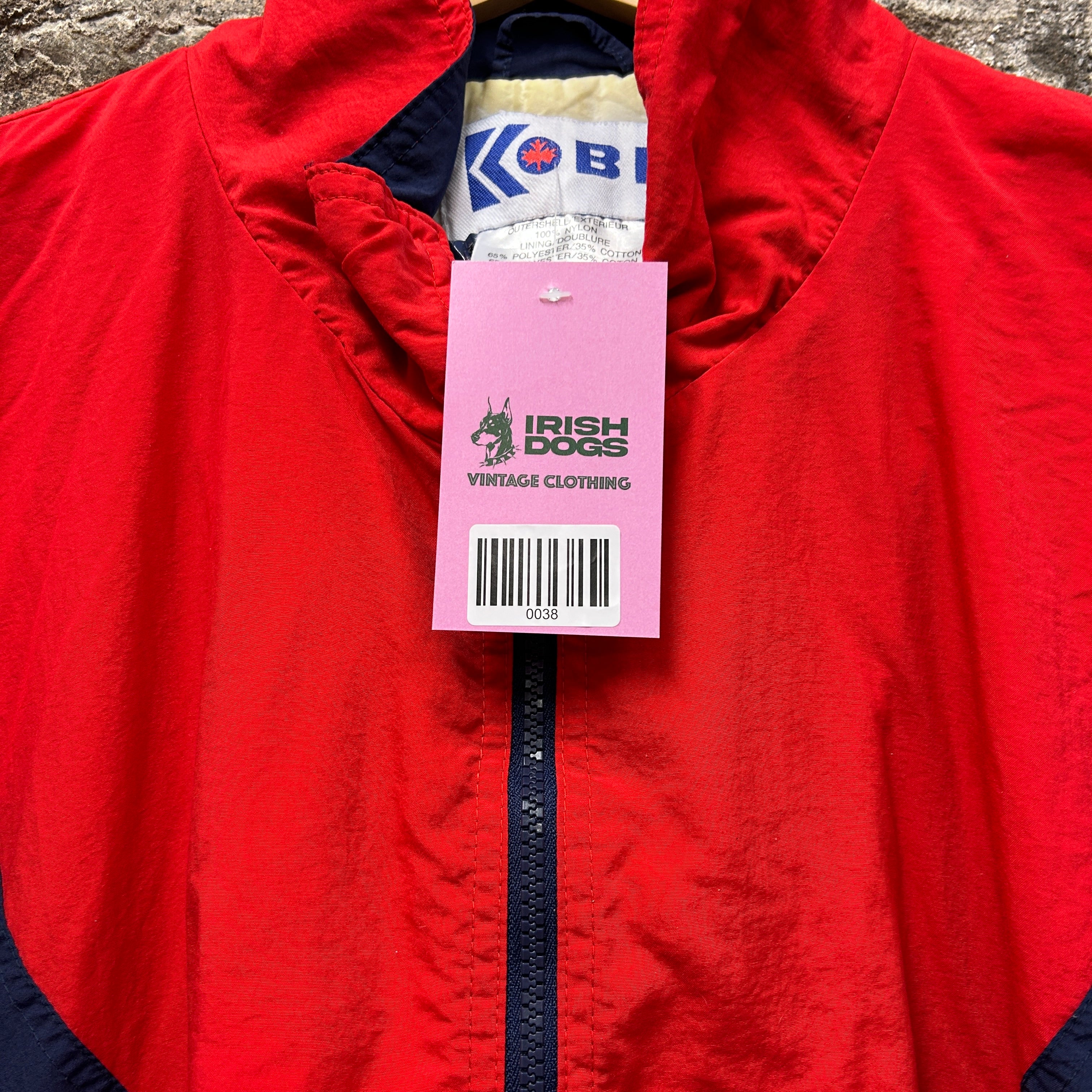 Vintage Kobe Windbreaker Jacket