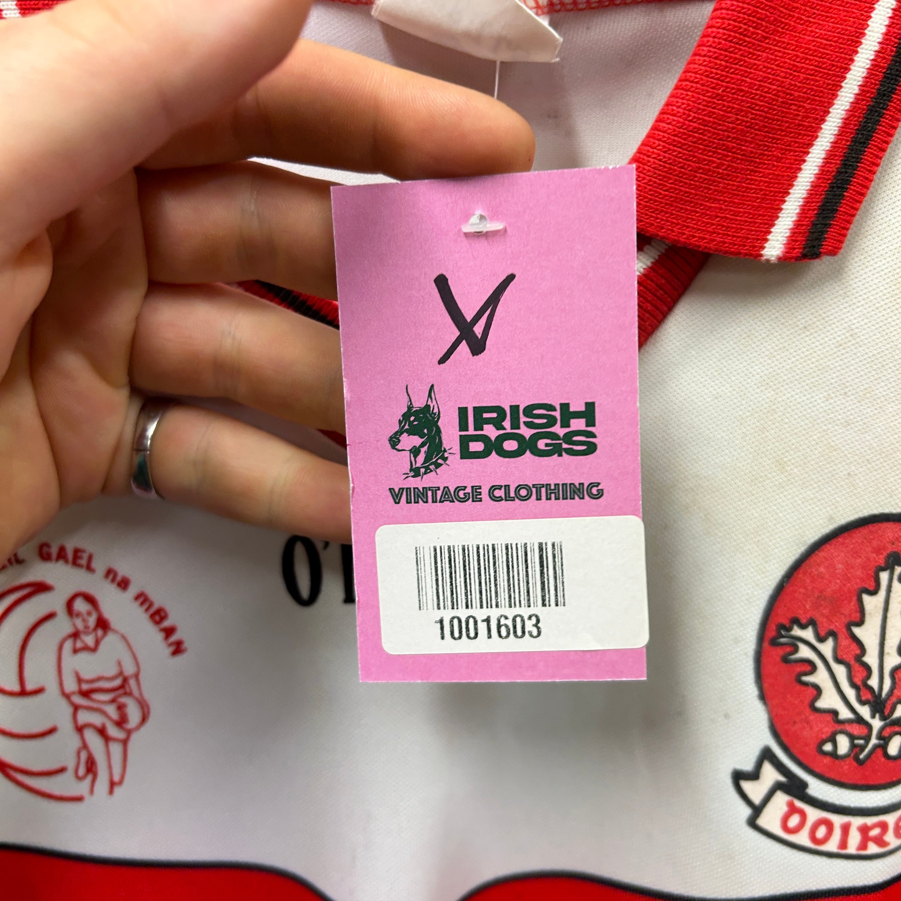 Vintage Derry-1990 O'neills Jersey