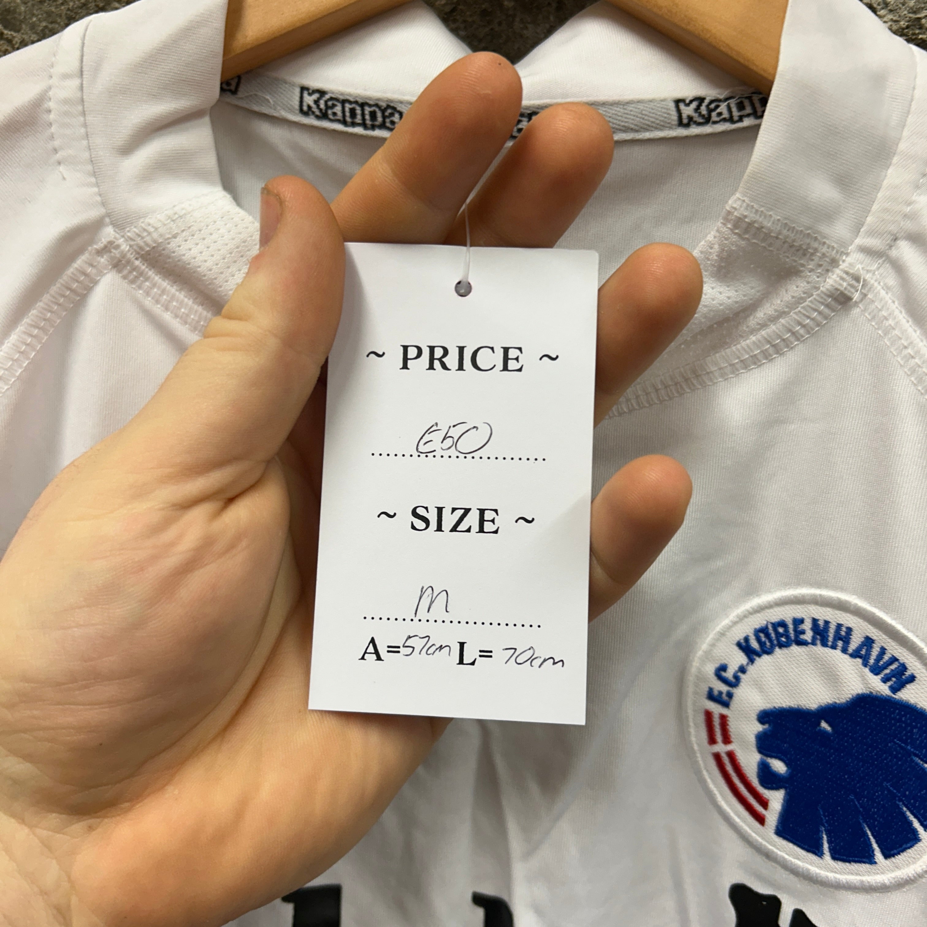 Fc Copenhagen Kappa Football Shirt