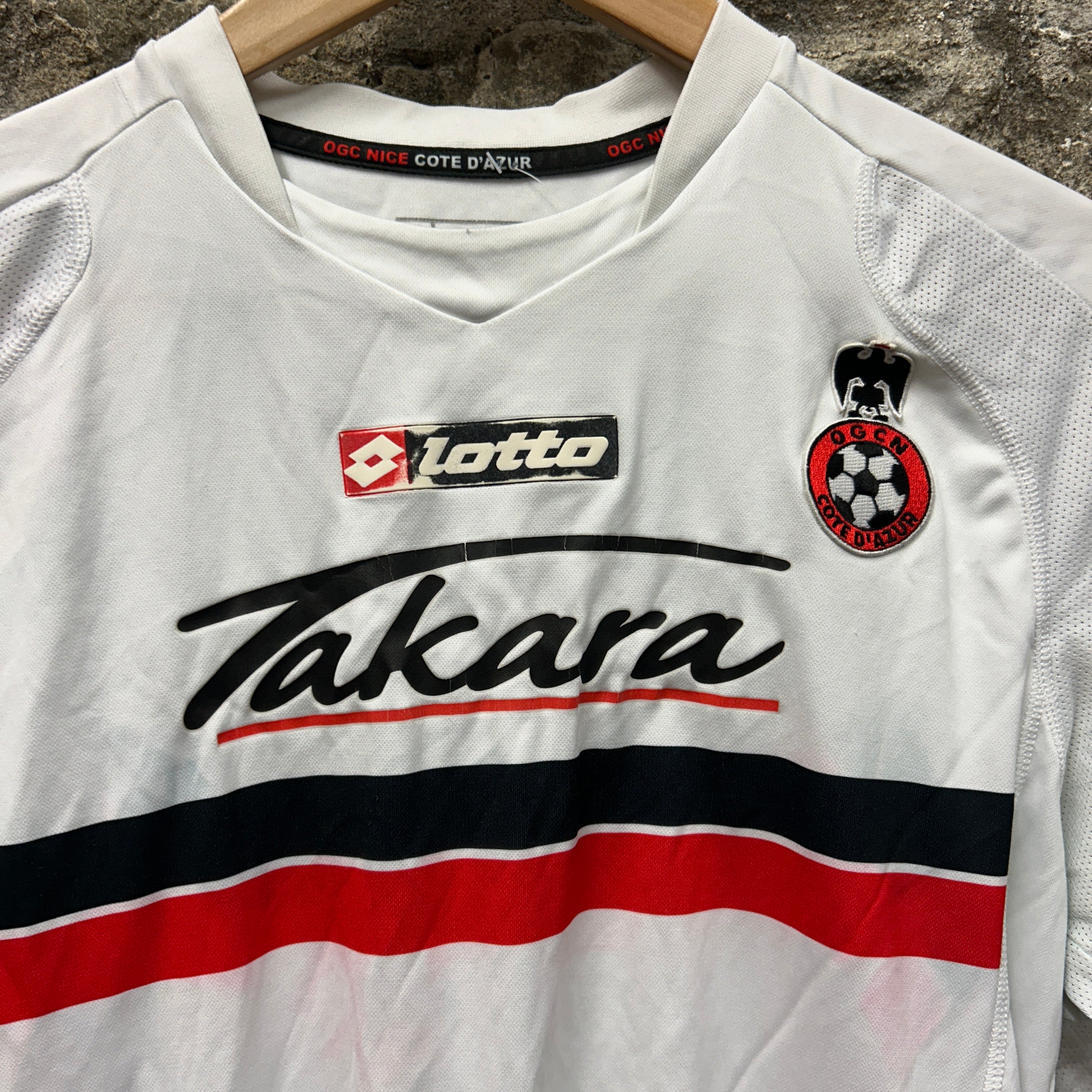 OGCN Cote D'Azur Lotto Football Shirt