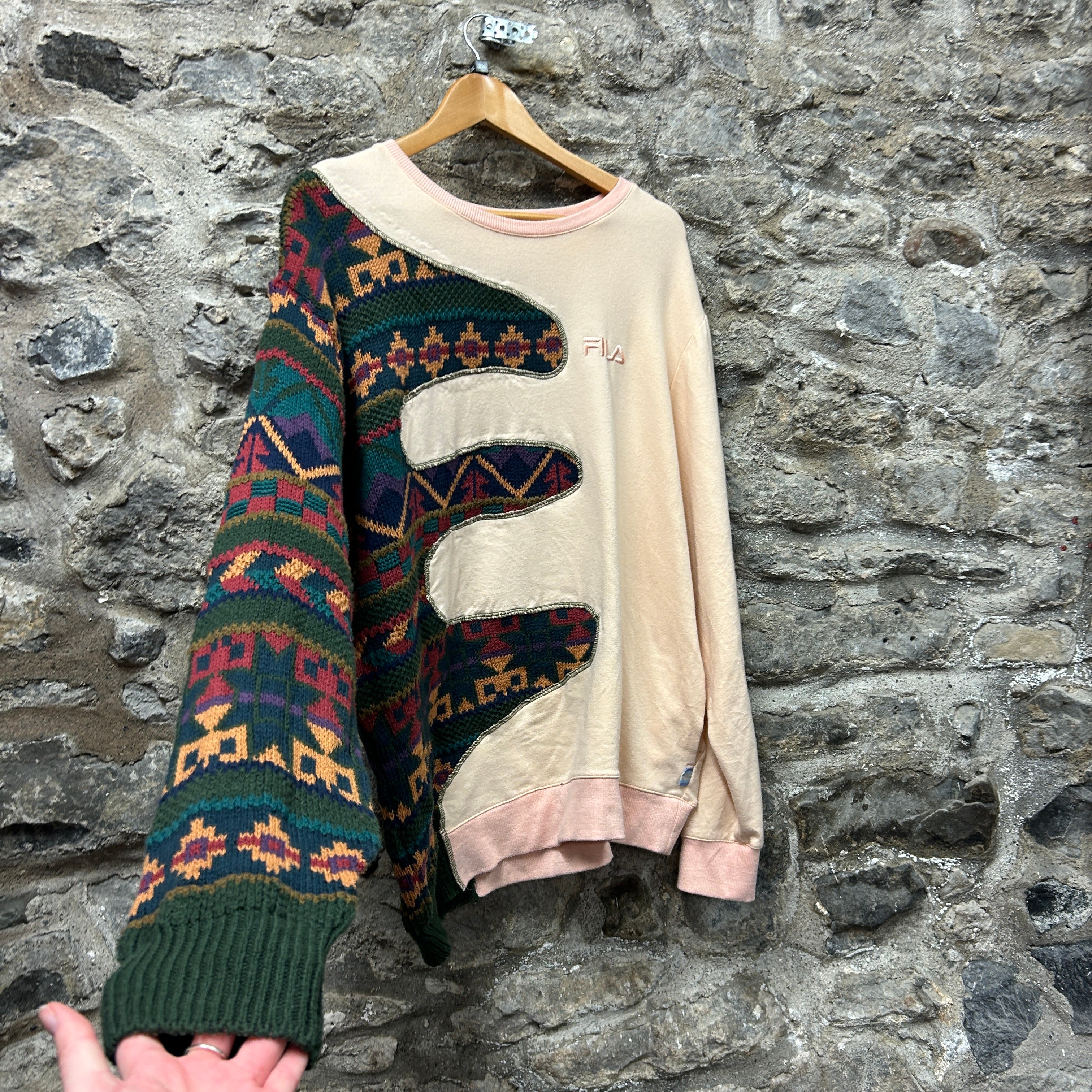 Reworked Fila Sweatshirt