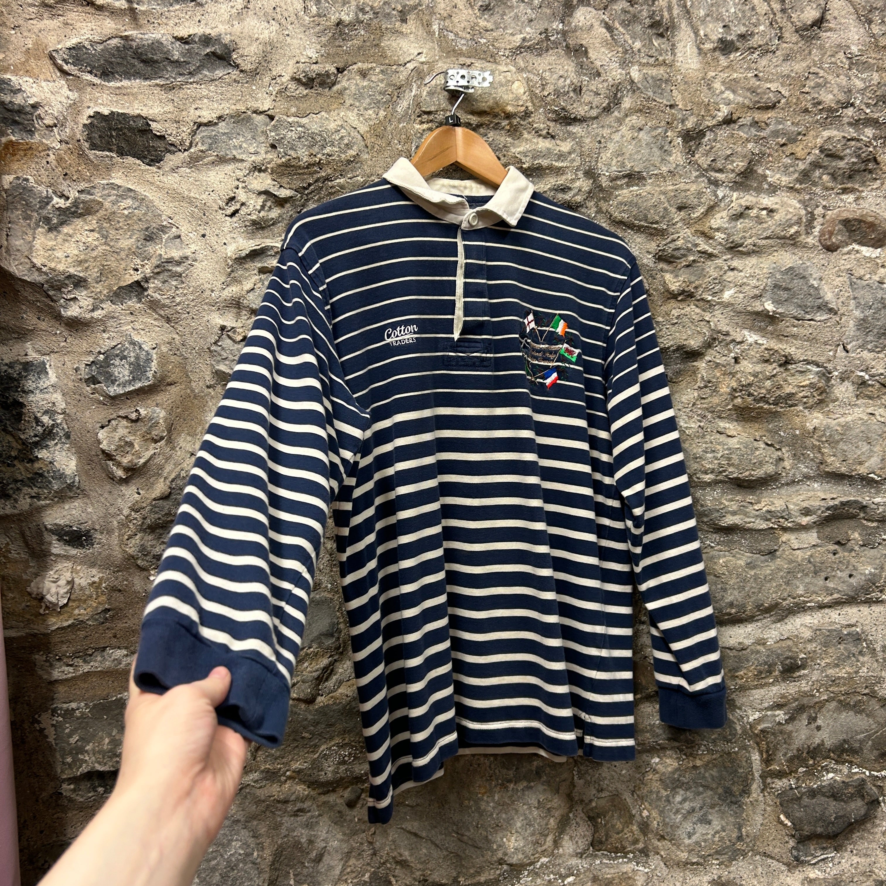 Cotton Traders Rugby Shirt
