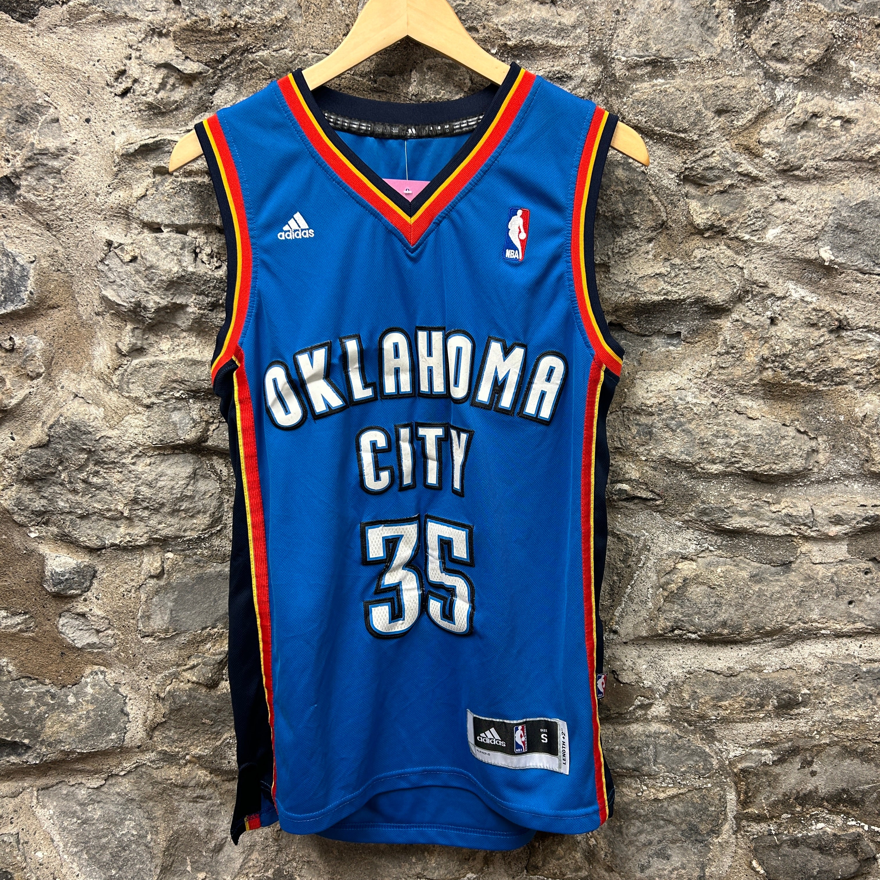 Kevin Durant OKC 2010/2014 Adidas Basketball Jersey