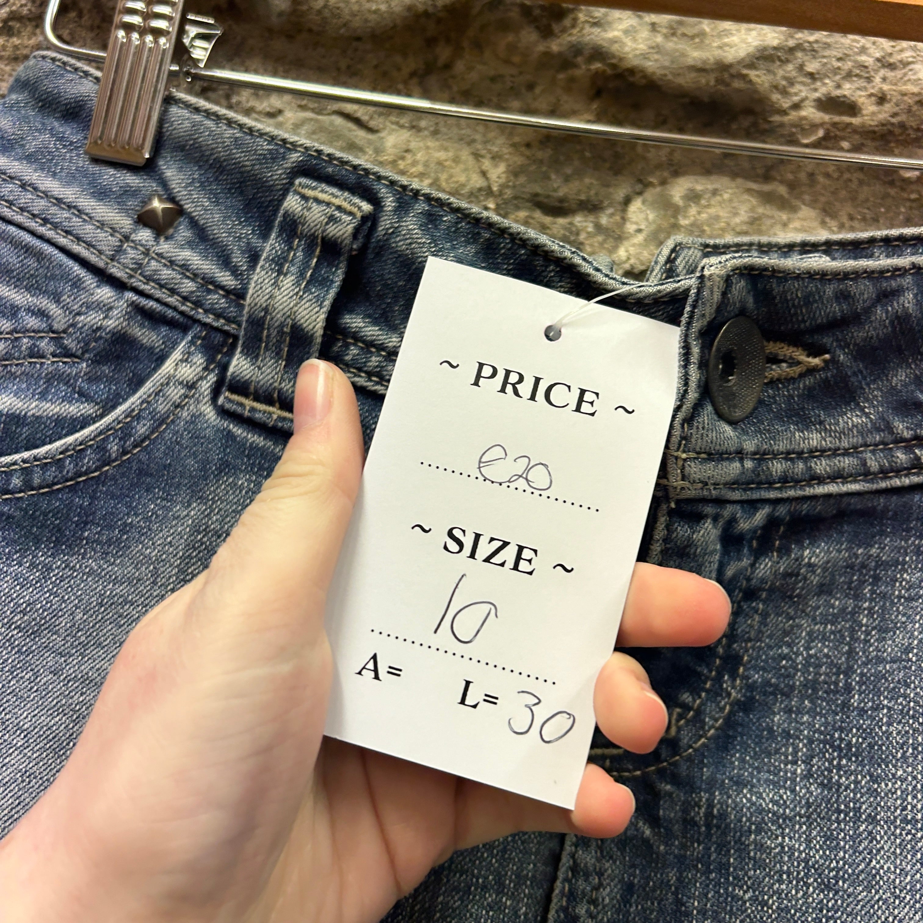 Denim Mini Skirt