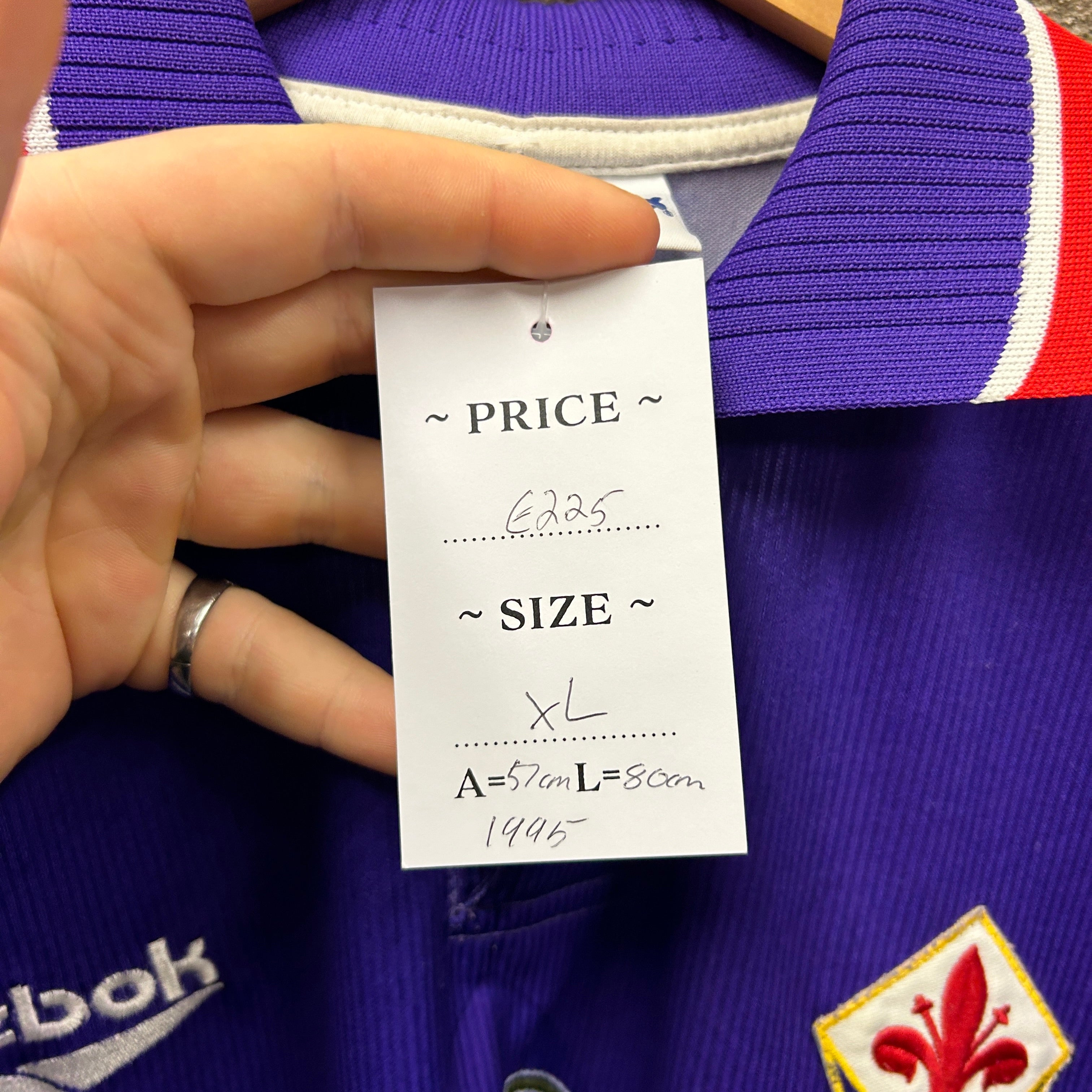 Florentina 1995 Reebok Football Shirt