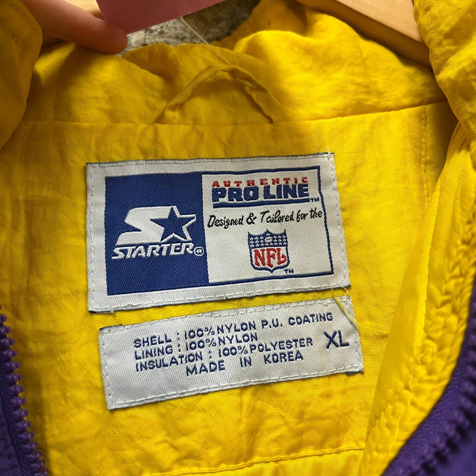 Vintage Minnesota Vikings Starter Jacket