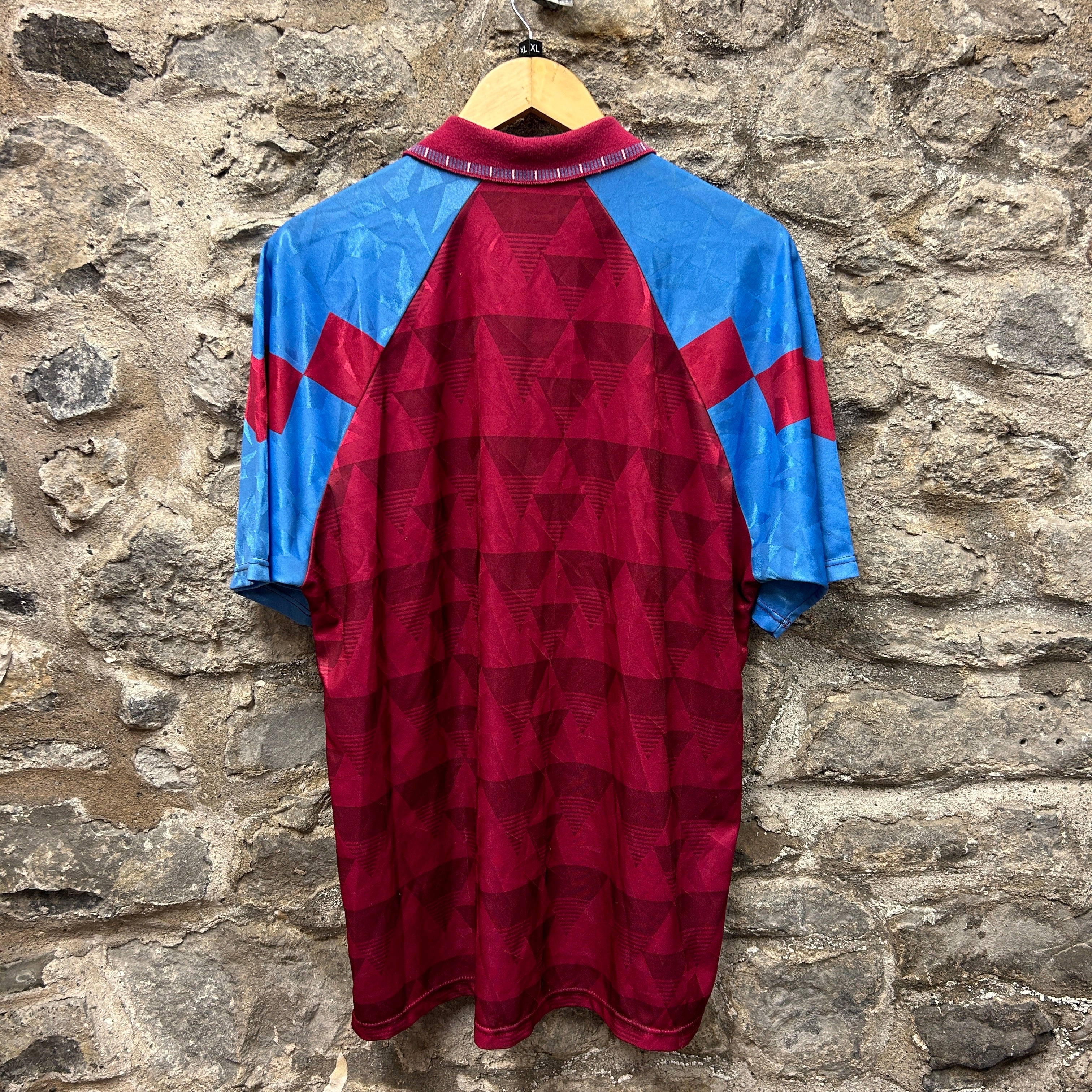 Aston Villa 1990 Umbro Football Shirt