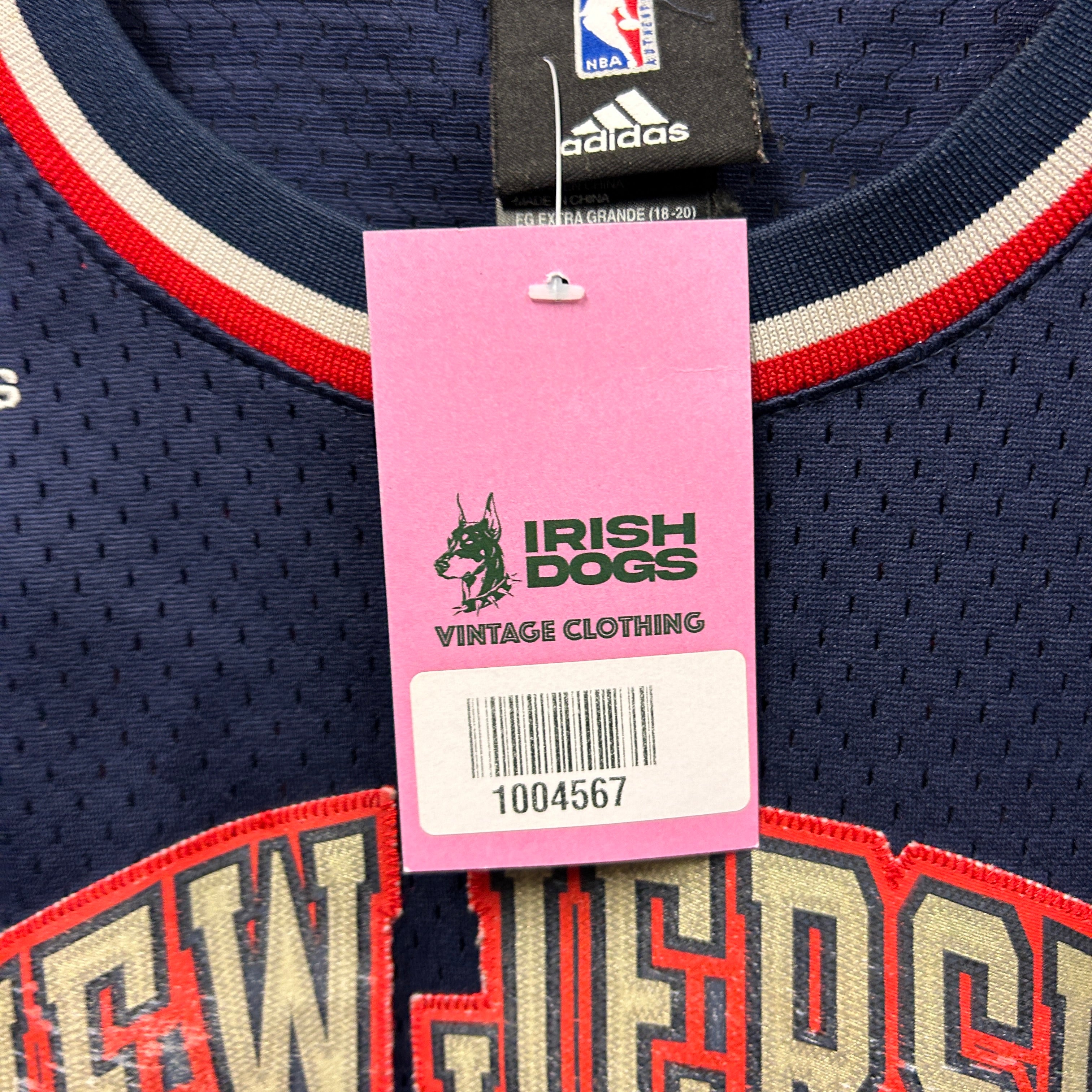 New Jersey Nets Vince Carter Adidas Basketball Jersey