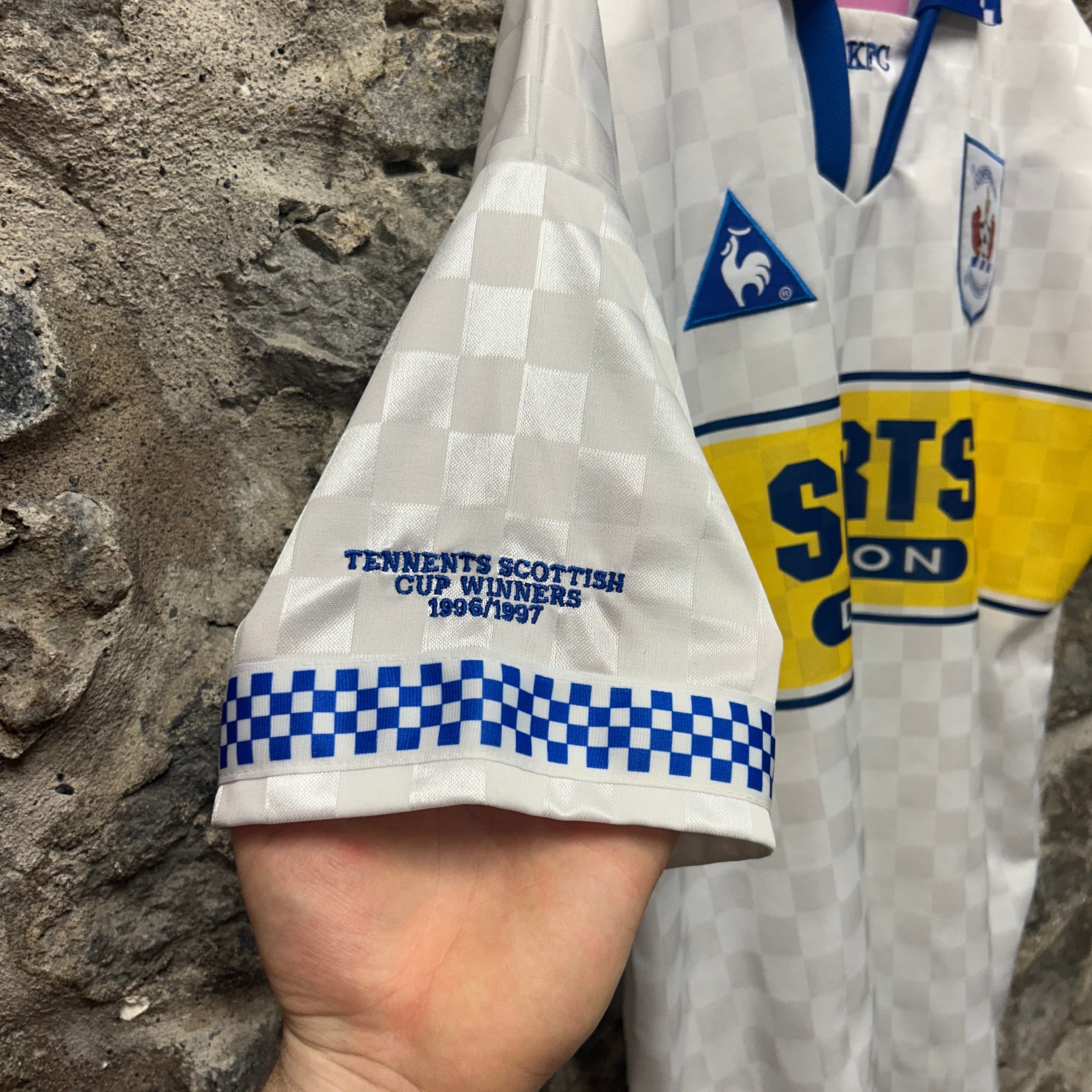 Kilmarnock 1997-1998 Le Coq Sportif Football Shirt