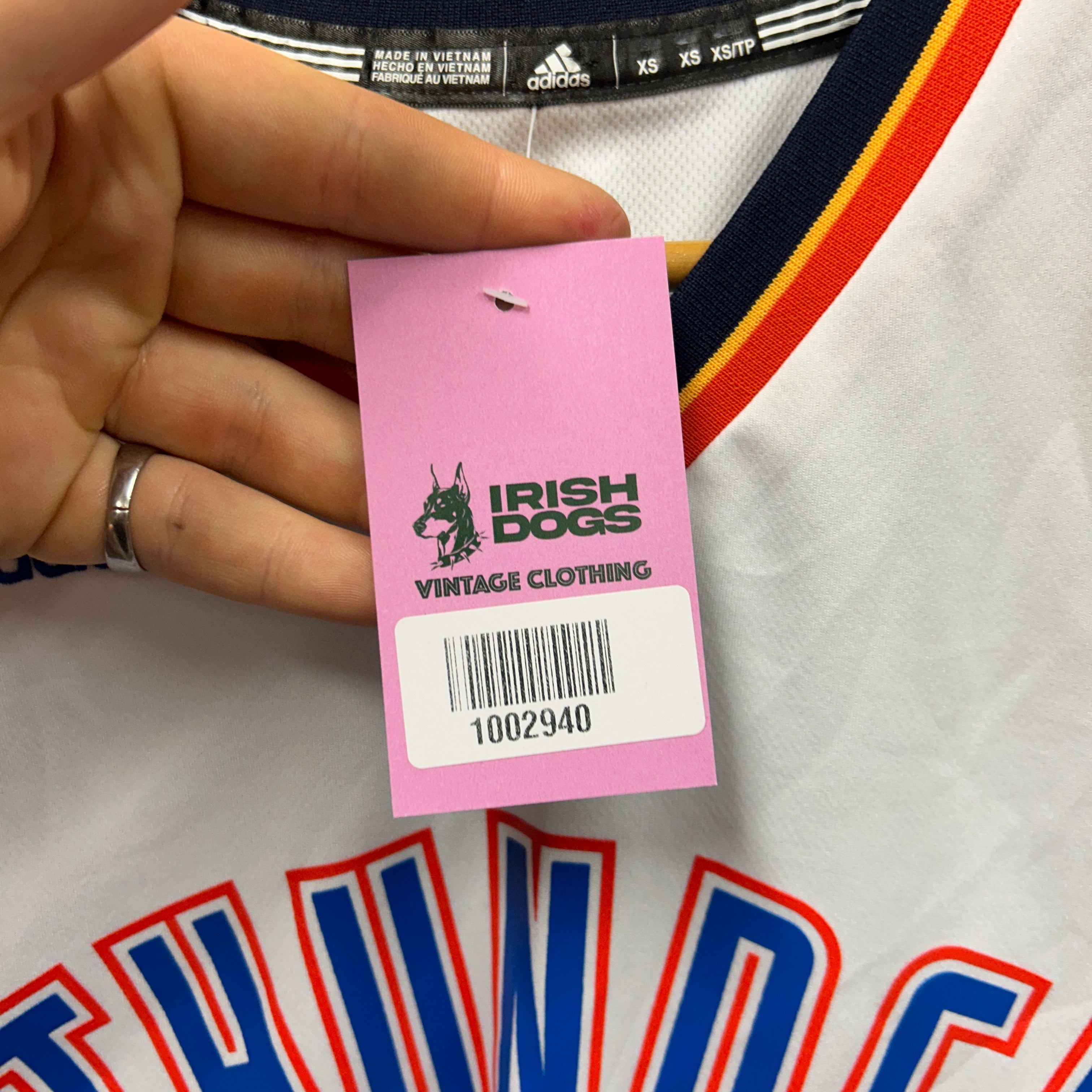 Kevin Durant OKC Adidas Basketball Jersey