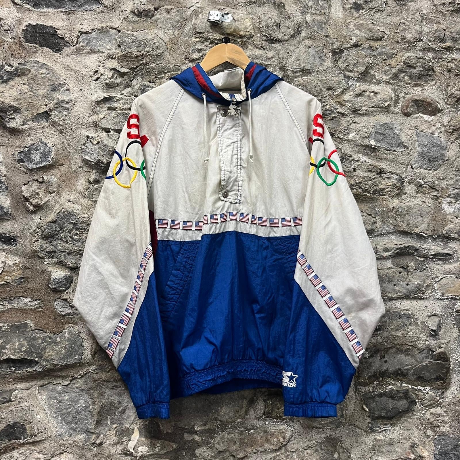 Vintage Team USA Starter Windbreaker Jacket
