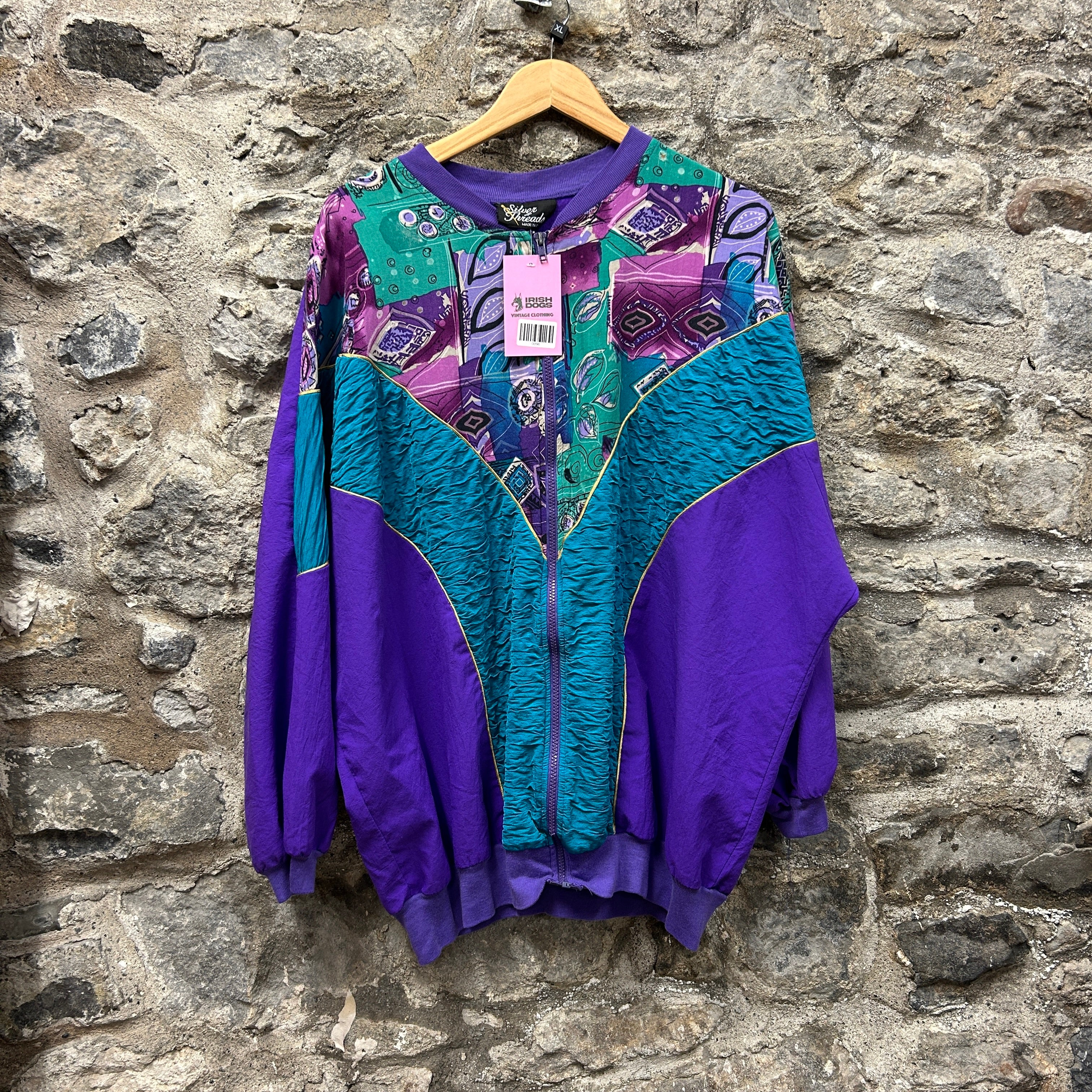 Vintage Silver Threads Track Jacket