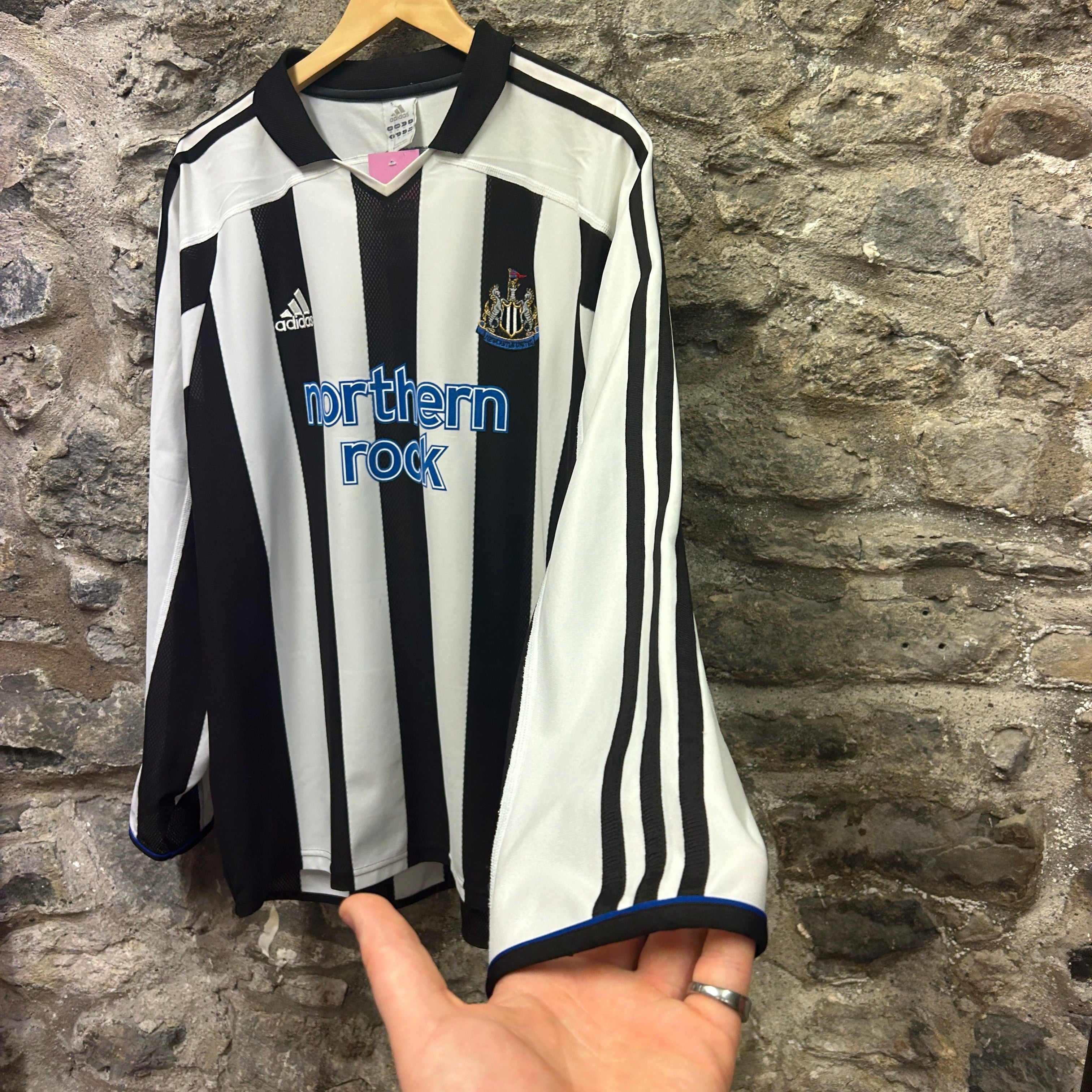 Newcastle Shearer 2003-2005 Adidas Football Shirt