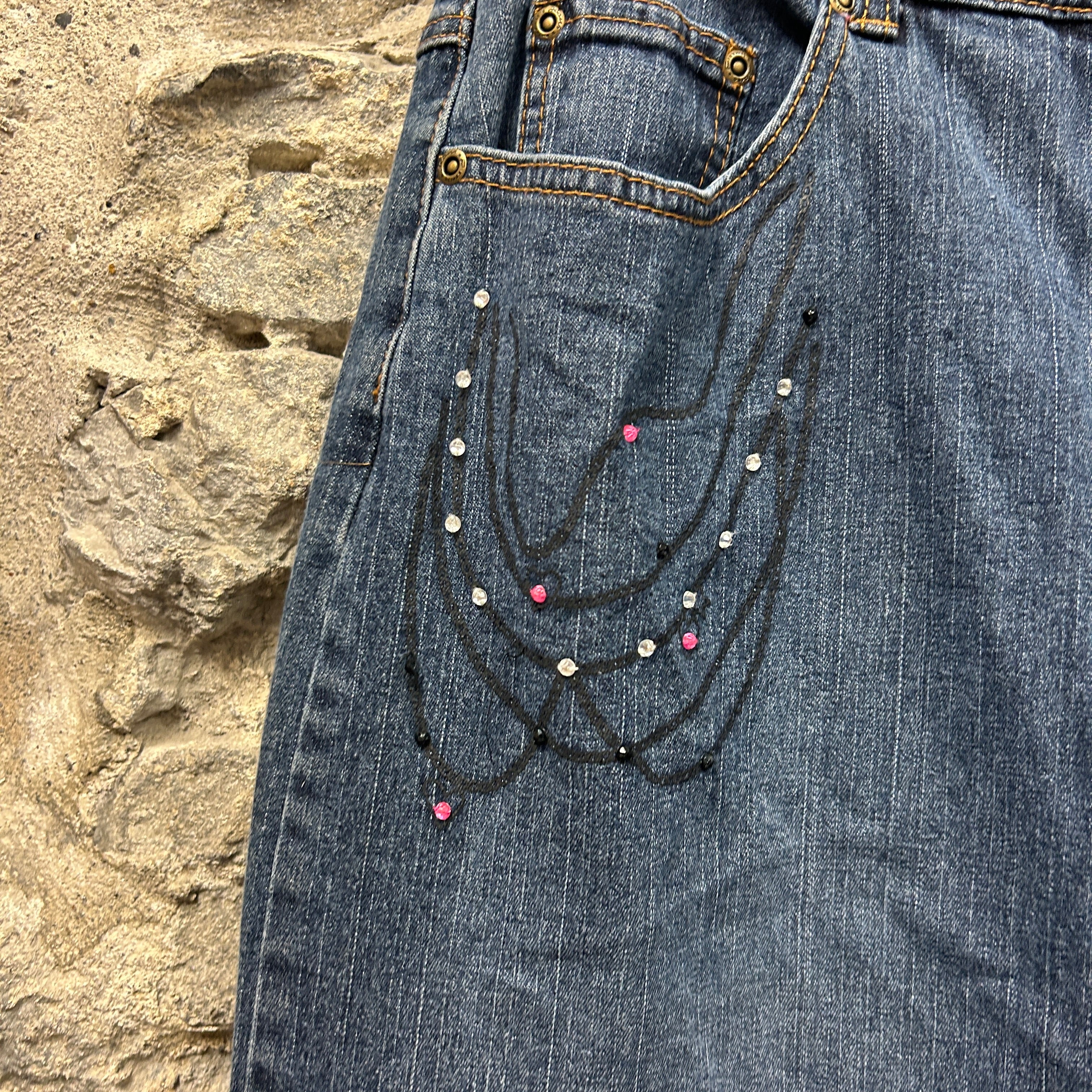 Vintage Jeans Skirt