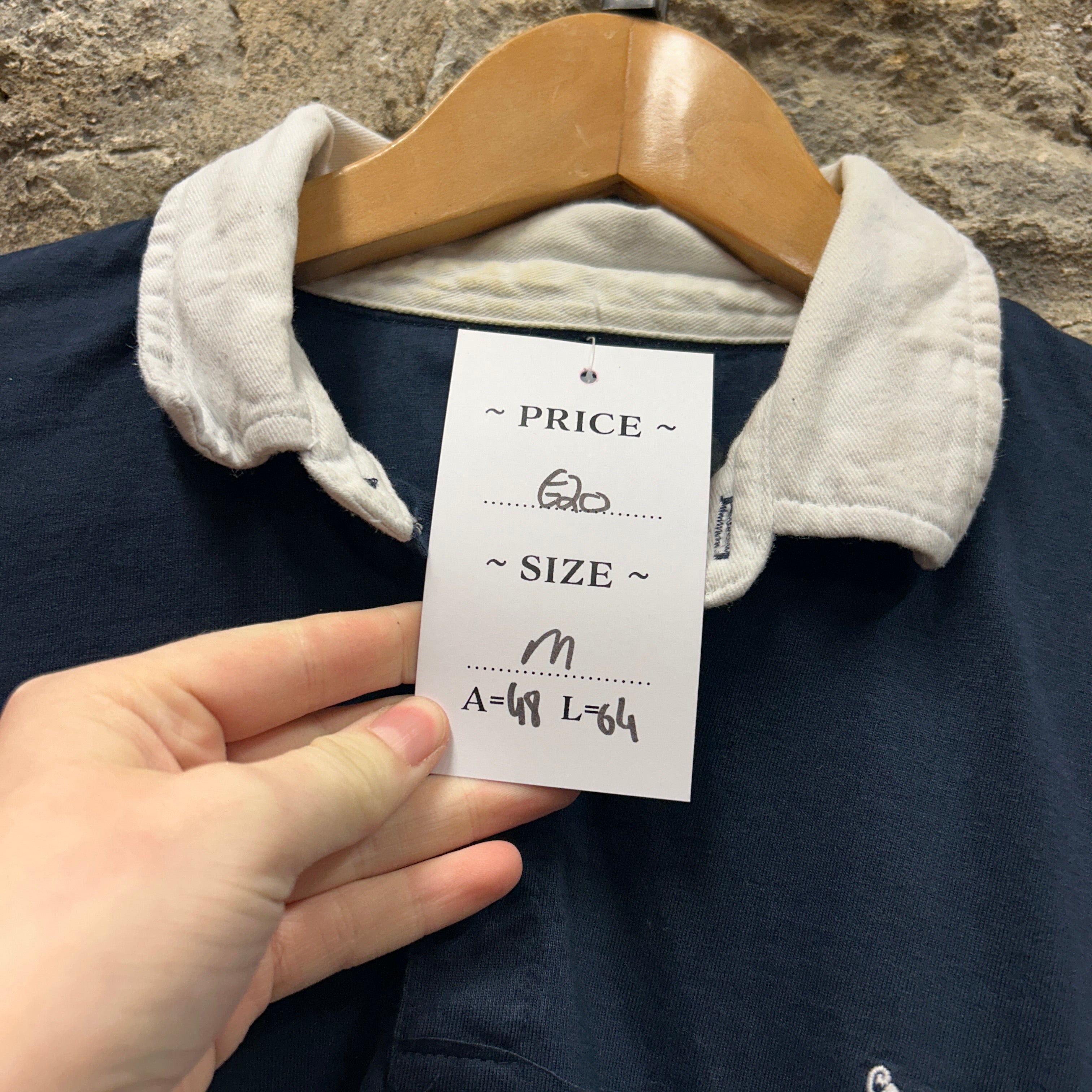 Threadbare Denim Corps Rugby Shirt