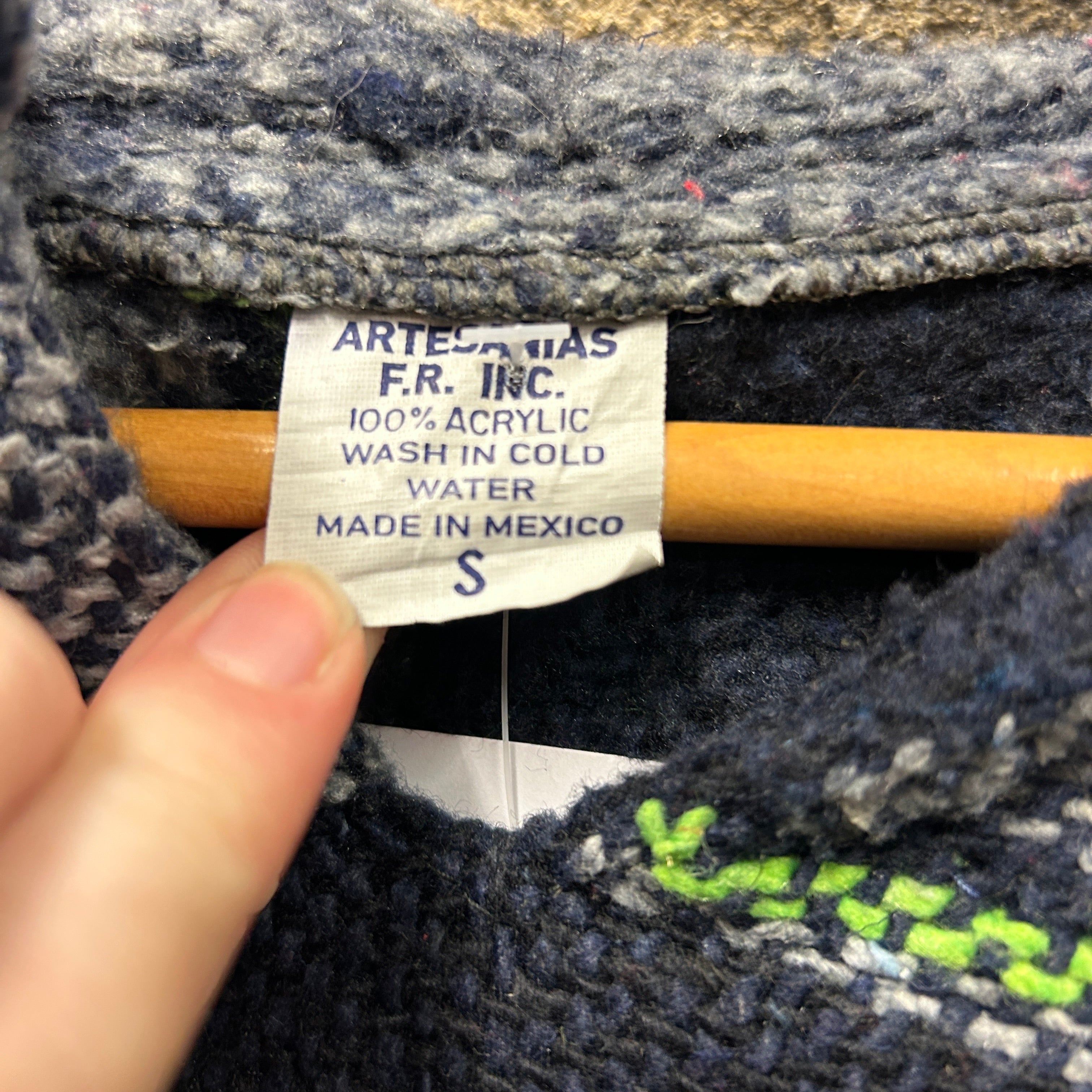 Vintage Artesanias F.r. Inc. Baja Hoodie