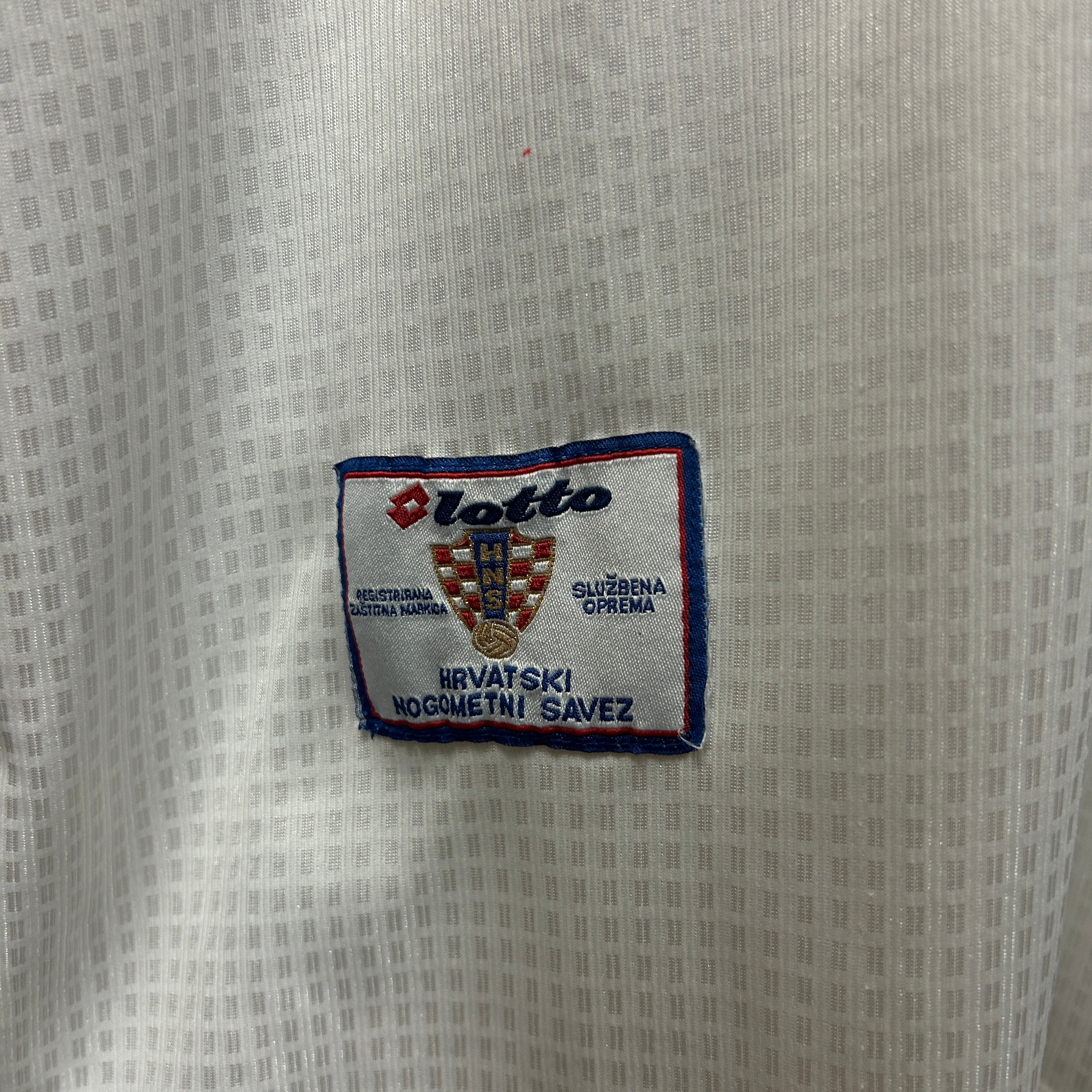 Croatia 1998-2001 Lotto Football Jersey
