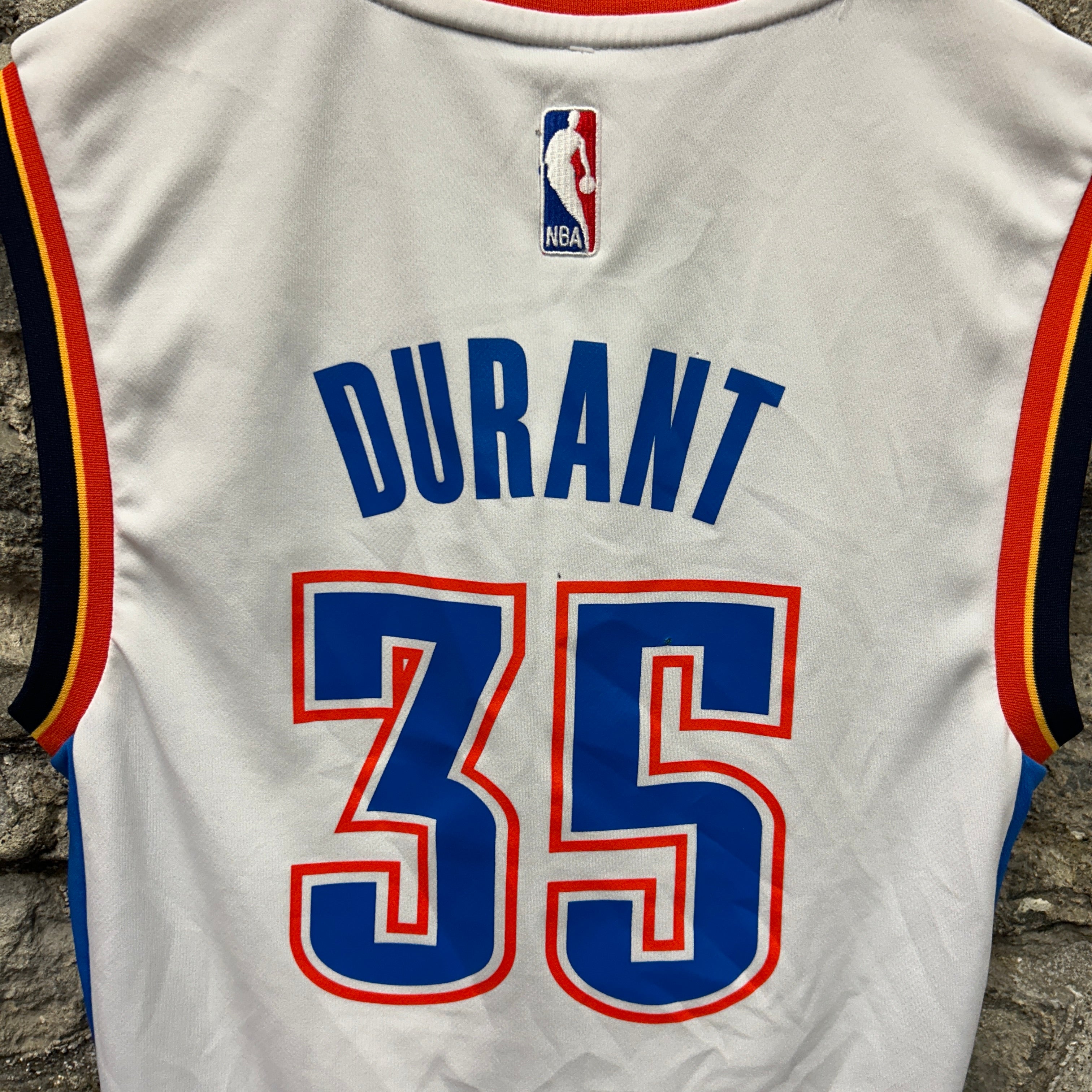 Kevin Durant OKC Adidas Basketball Jersey