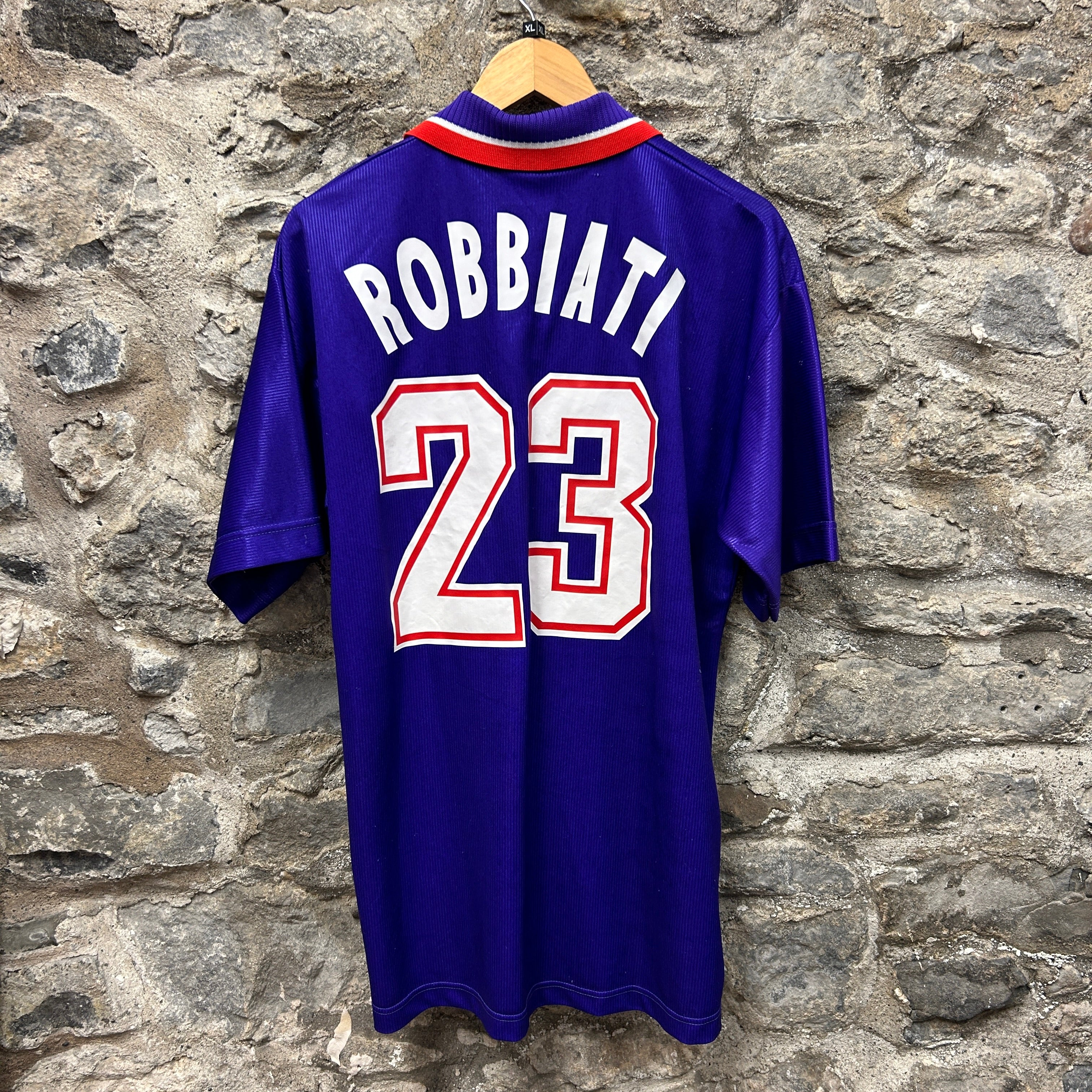 Florentina 1995 Robbiati Reebok Football Jersey