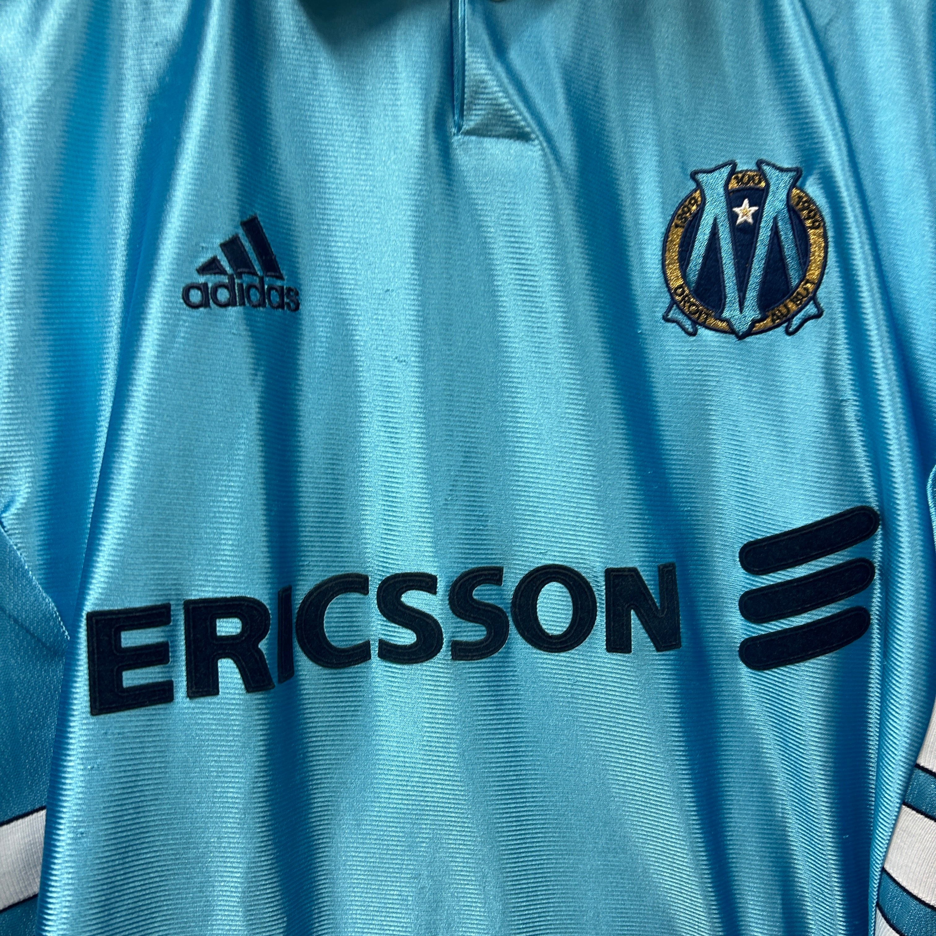 Vintage Marseille 1998-1999Adidas Football Shirt