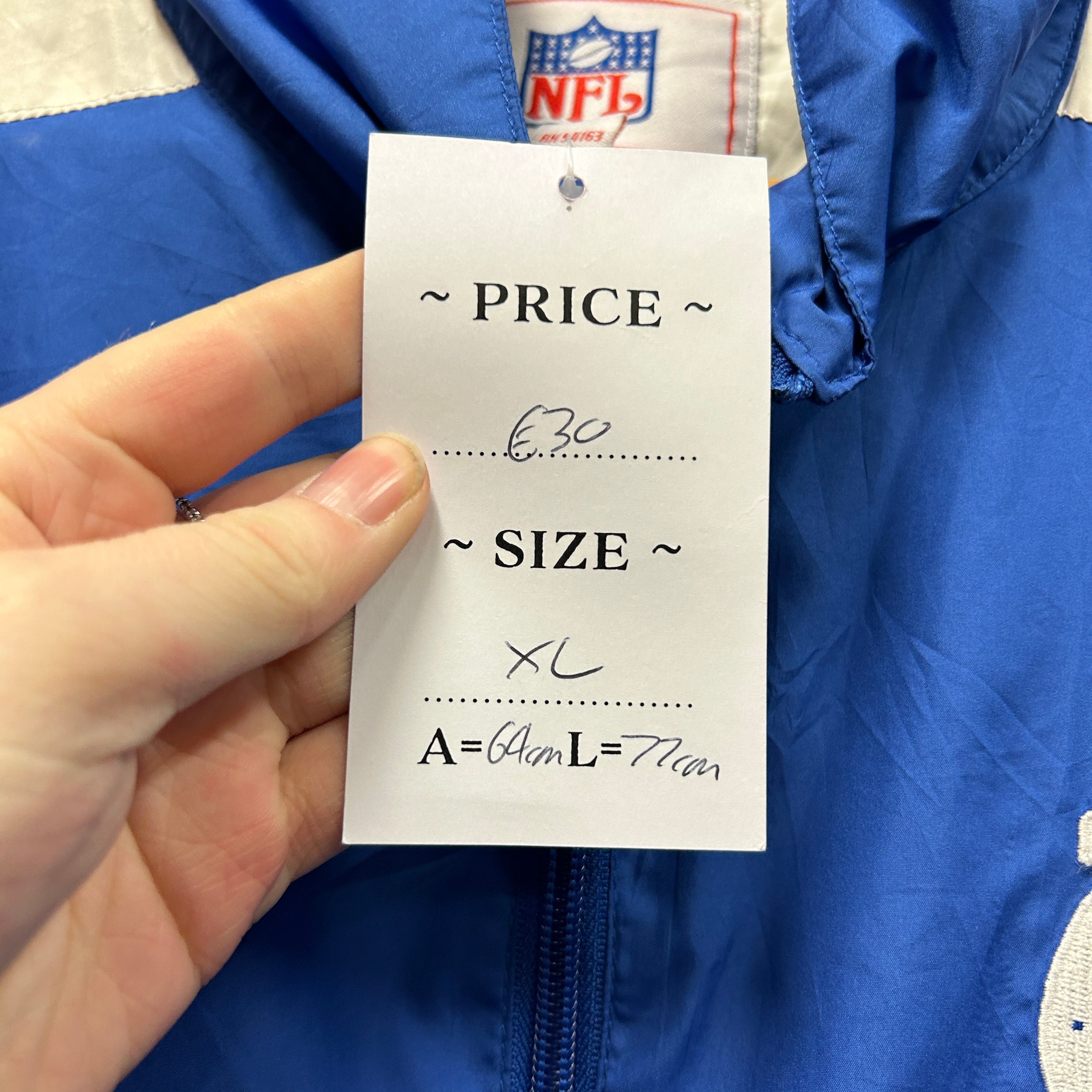 Indianapolis Colts Nfl Windbreaker Jacket