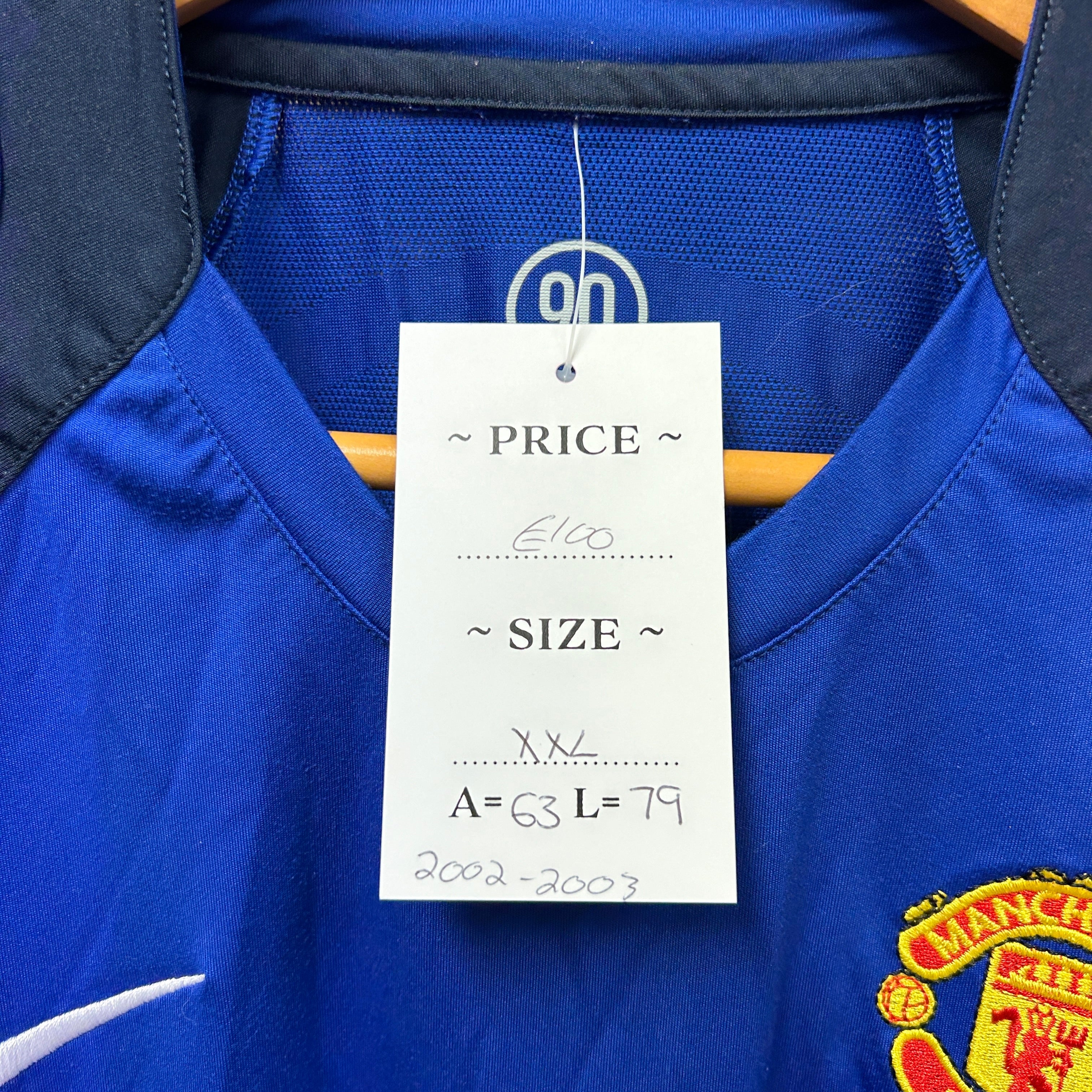 Manchester United 2002-2003 Nike Football Shirt
