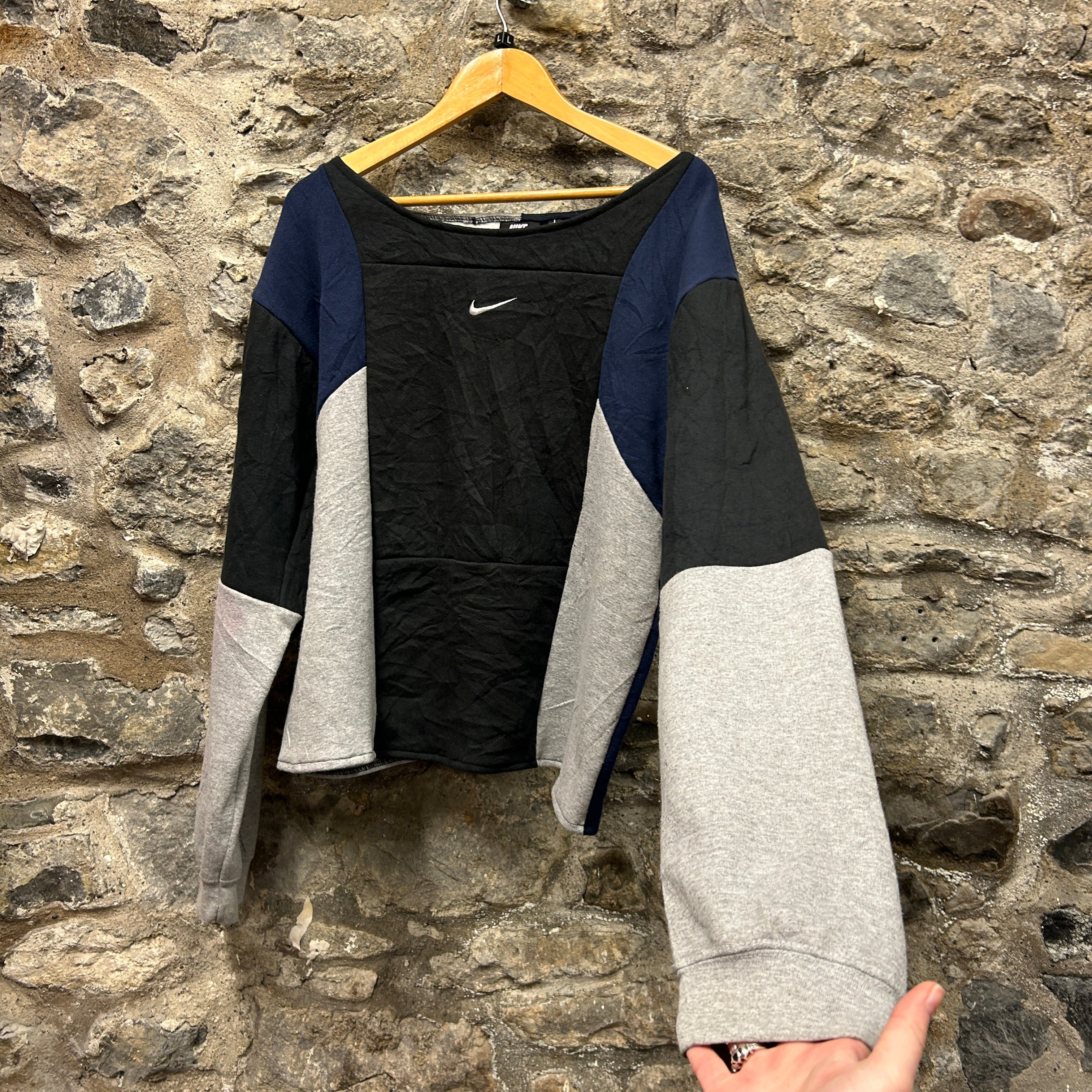 Vintage Rework Cropped Nike Sweatshirt