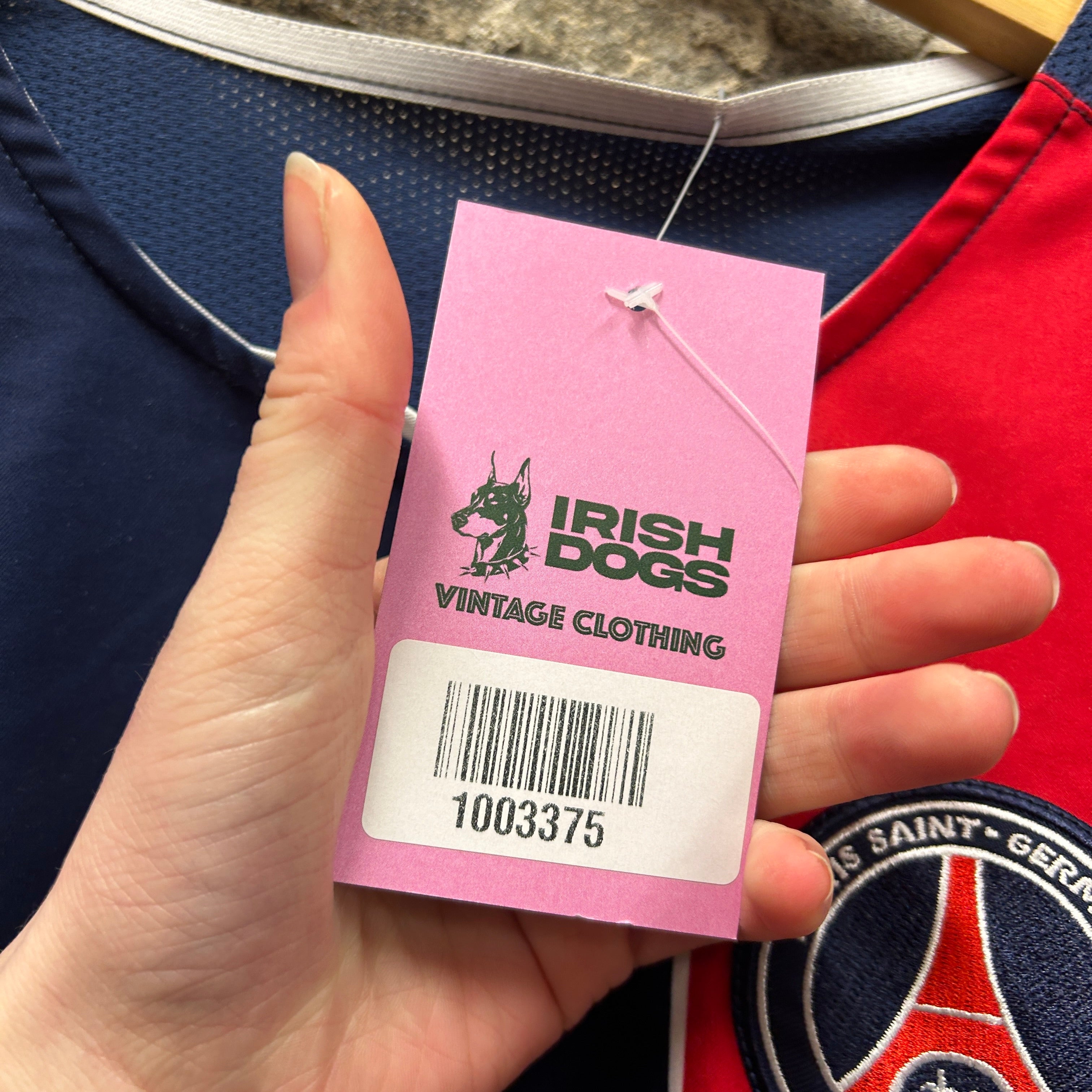 Vintage PSG 2004-2005 Nike Football Shirt