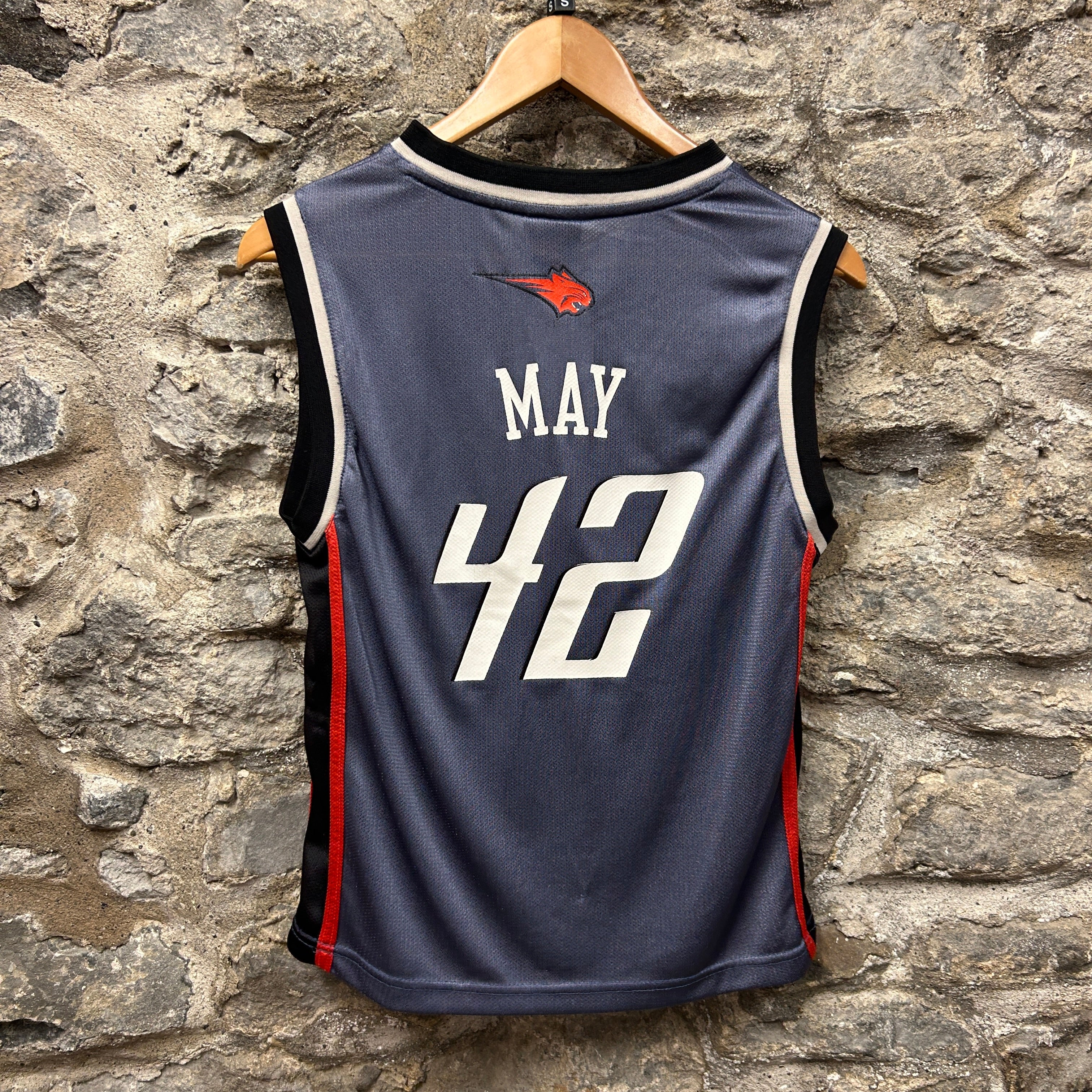 Charlotte Bobcats Sean May Adidas Basketball Jersey