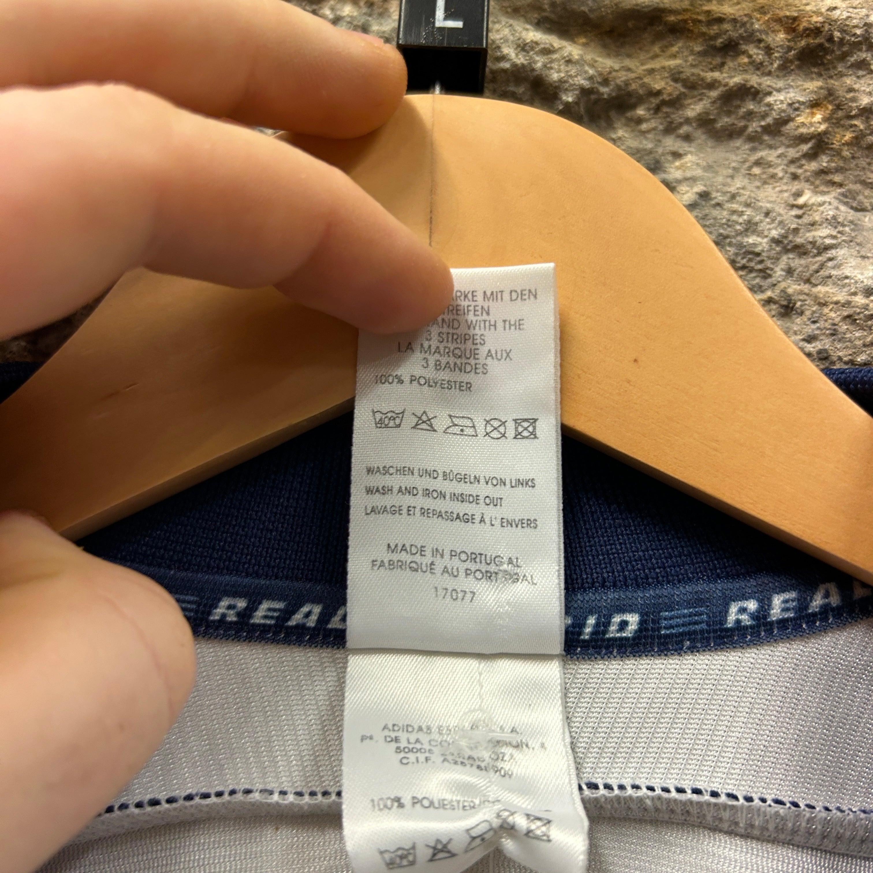 Vintage Real Madrid 1998/2000 Adidas Football Shirt