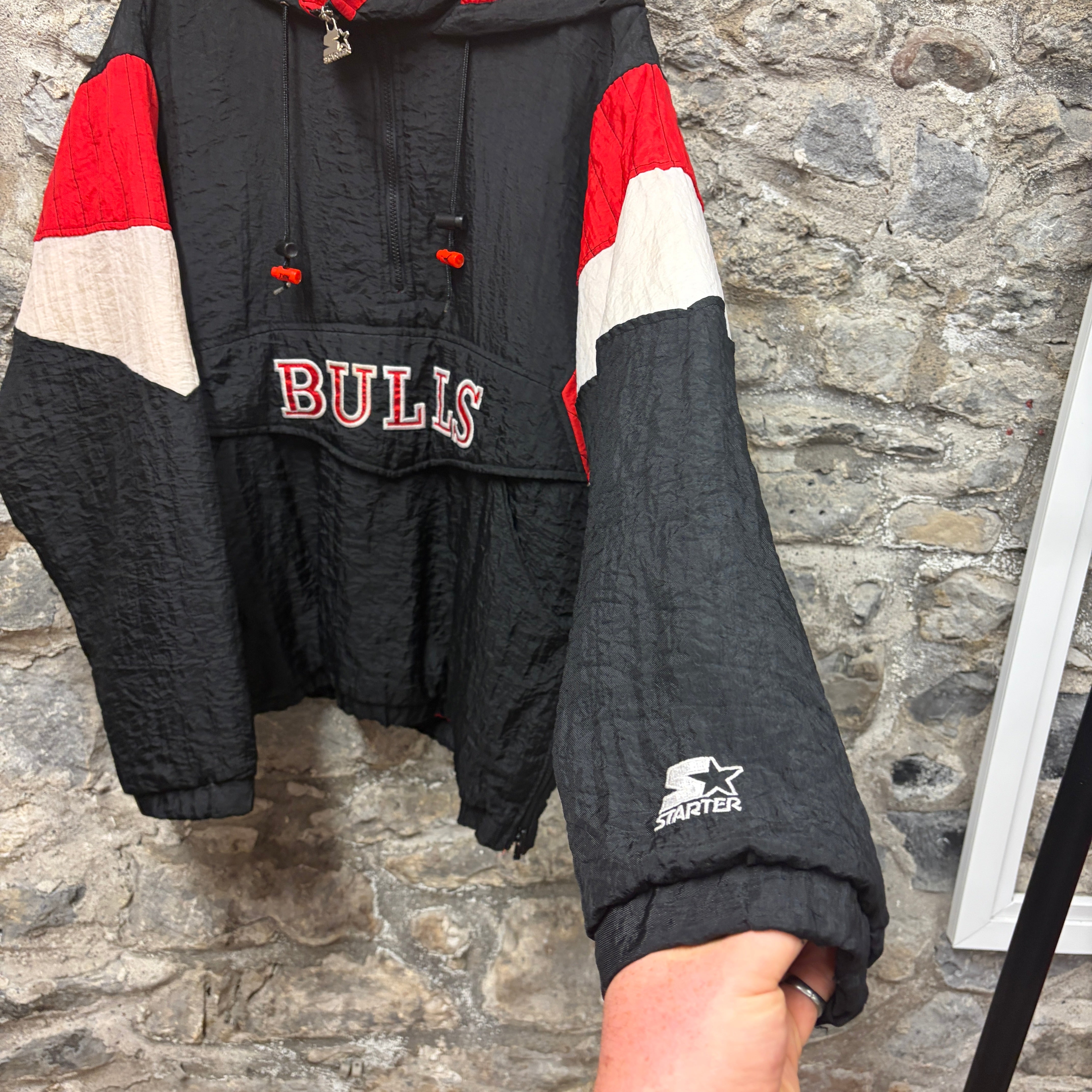 Chicago Bulls Starter Windbreaker Jacket