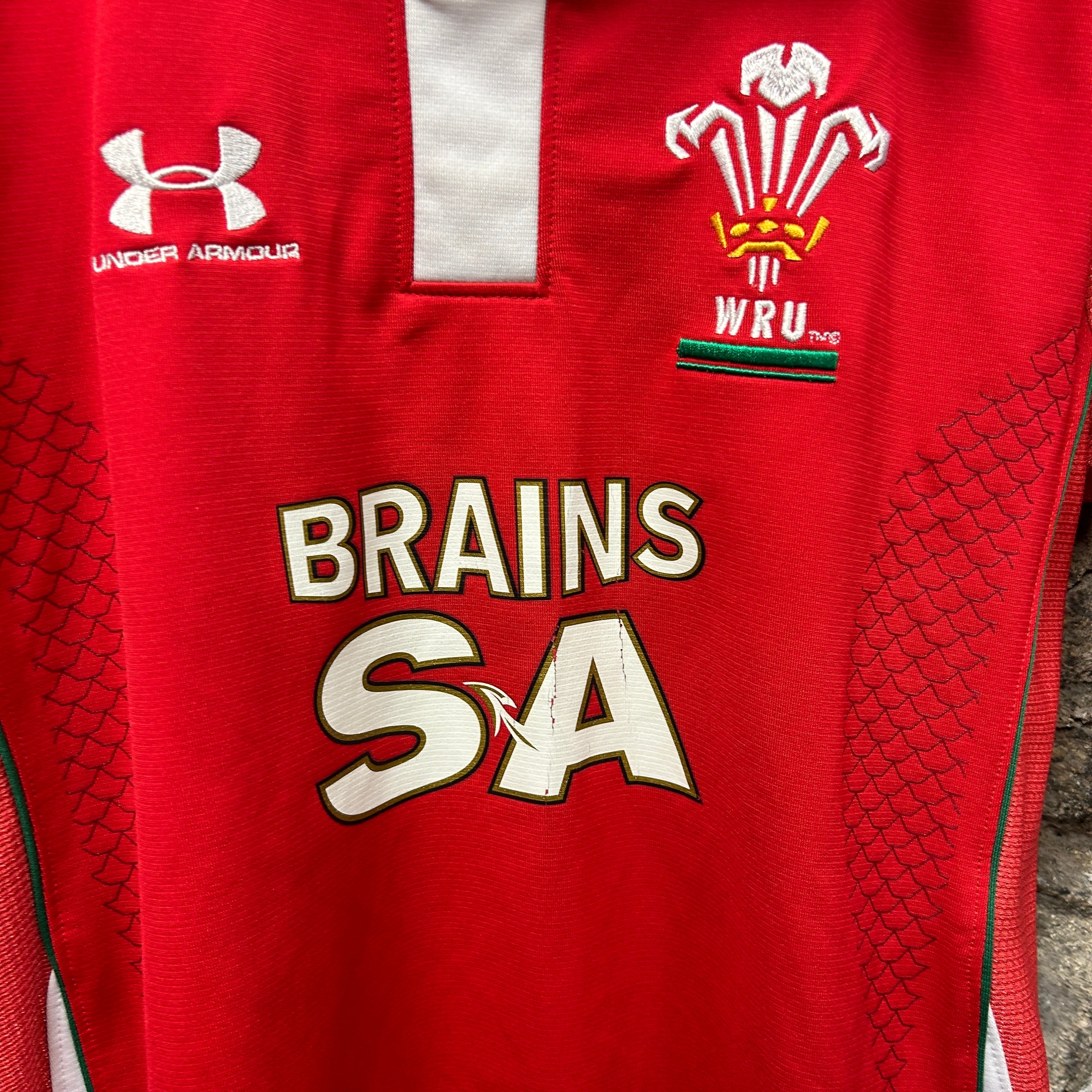 Wales 2008/2010 Under Armour Rugby Jersey